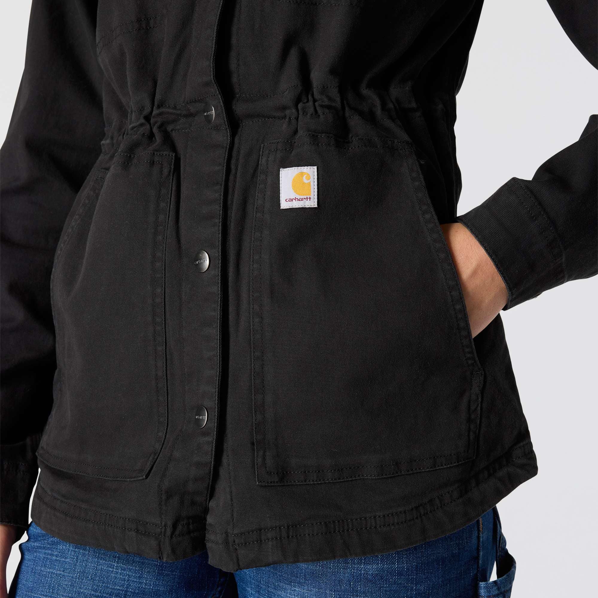 Women's TENCEL™ Fiber Series Relaxed Fit Canvas Coat - 1 Warm Rating