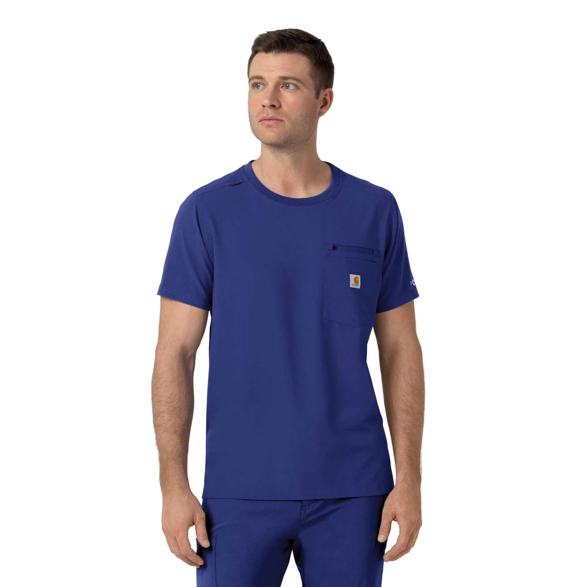 Force Cross-Flex Crew Neck Scrub Top