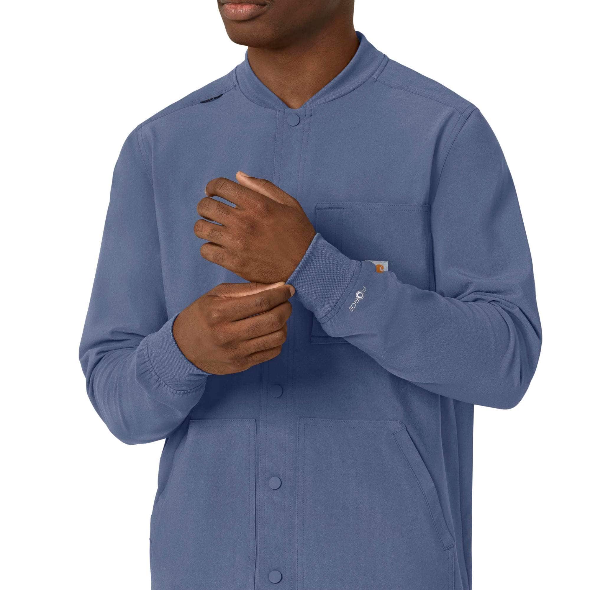 Force Cross-Flex Men's Shirt Scrub Jacket