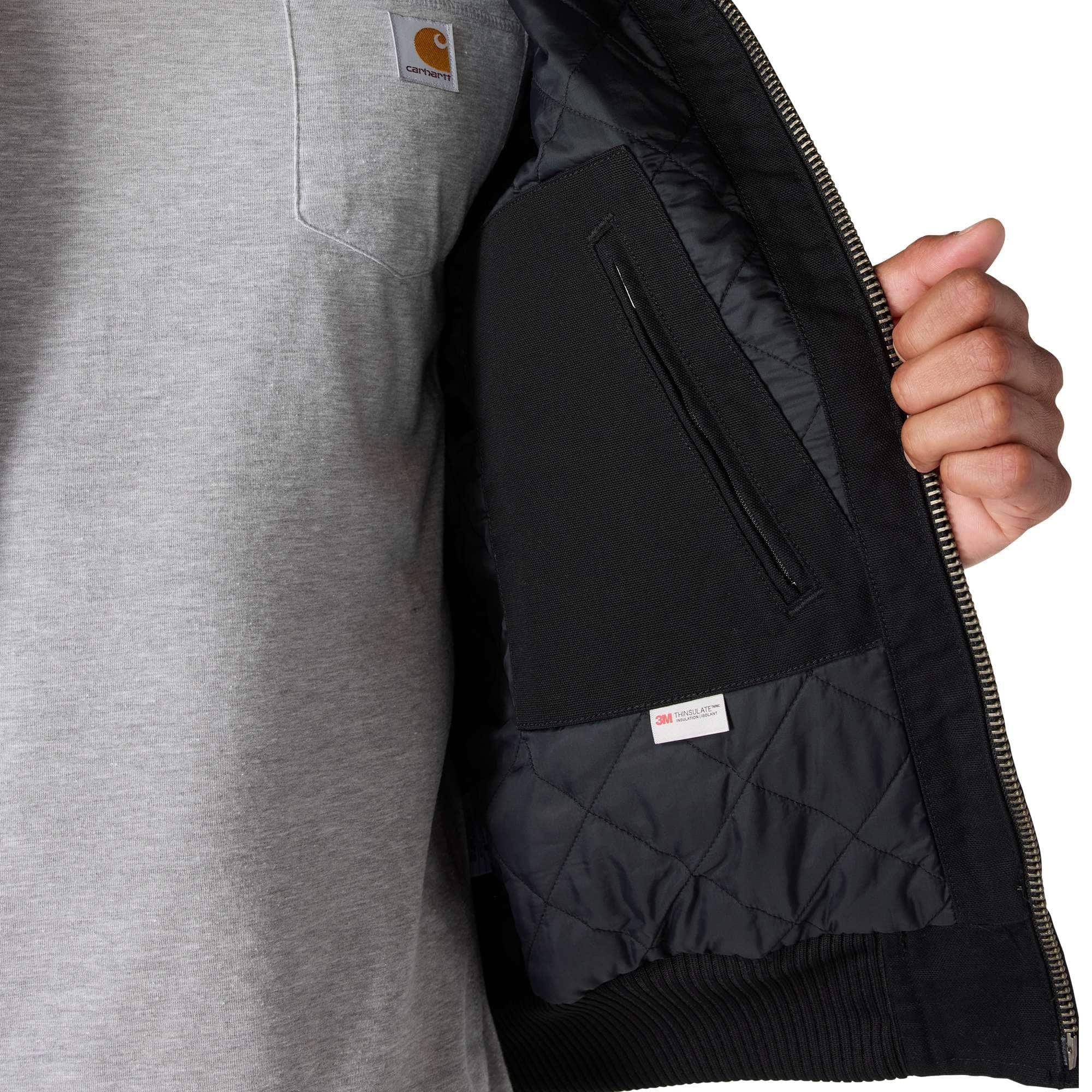 Men's Insulated Active Jac - Loose Fit - Washed Duck - 3 Warmest Rating