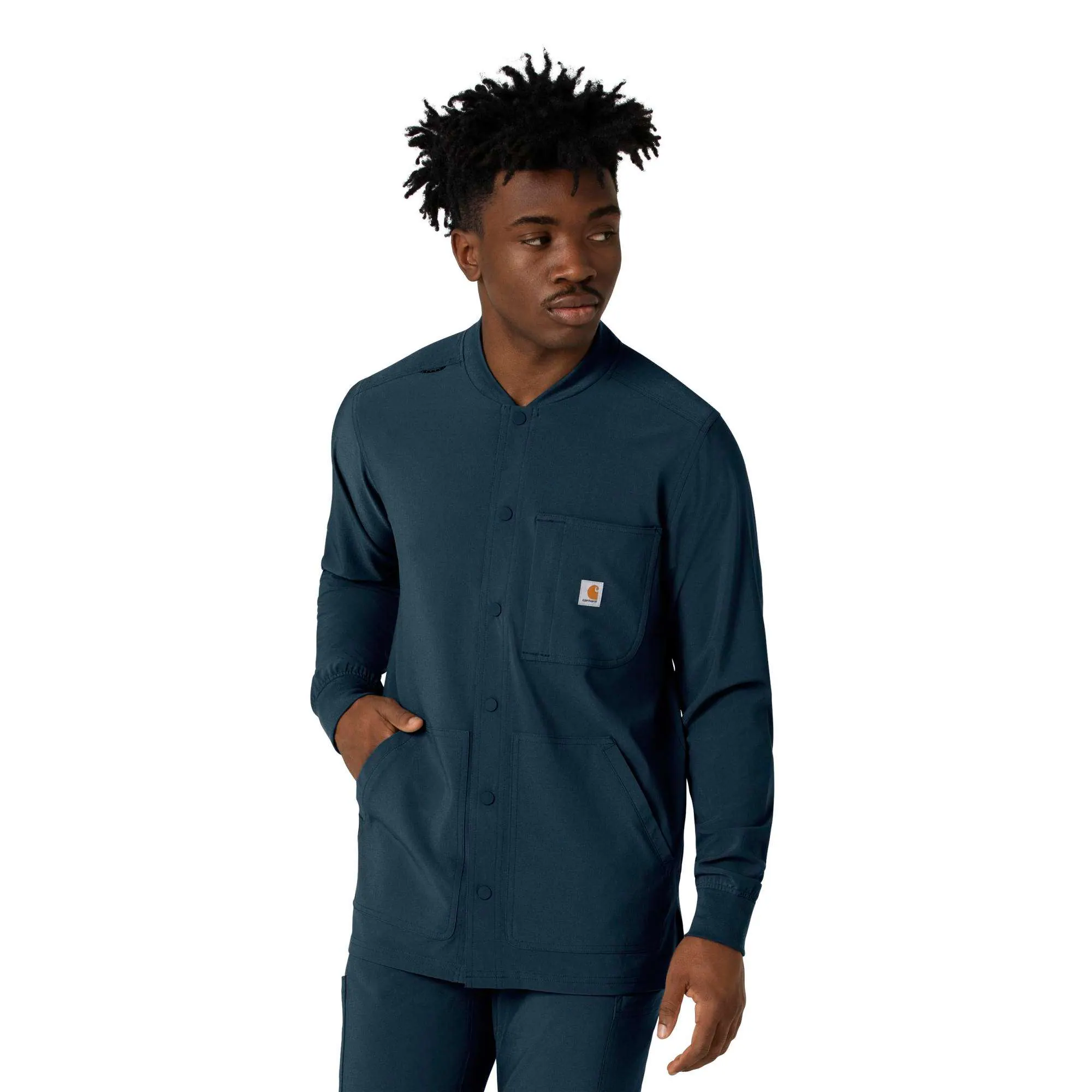 Force Cross-Flex Men's Shirt Scrub Jacket