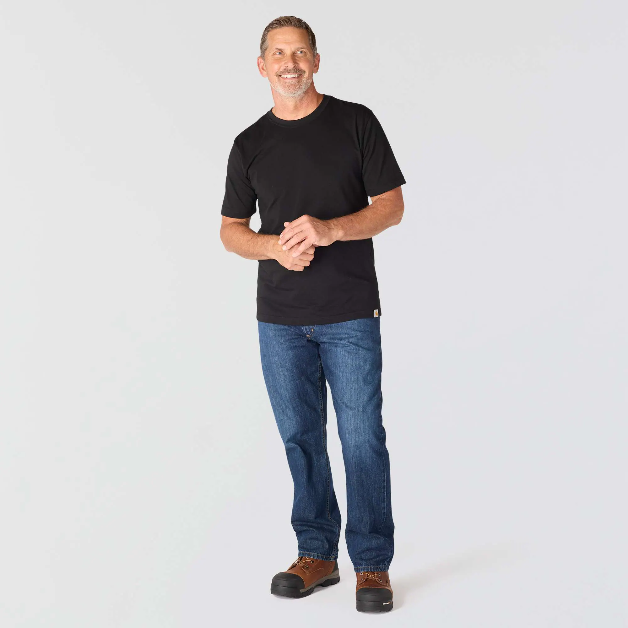 Relaxed Fit Lightweight Short-Sleeve T-Shirt