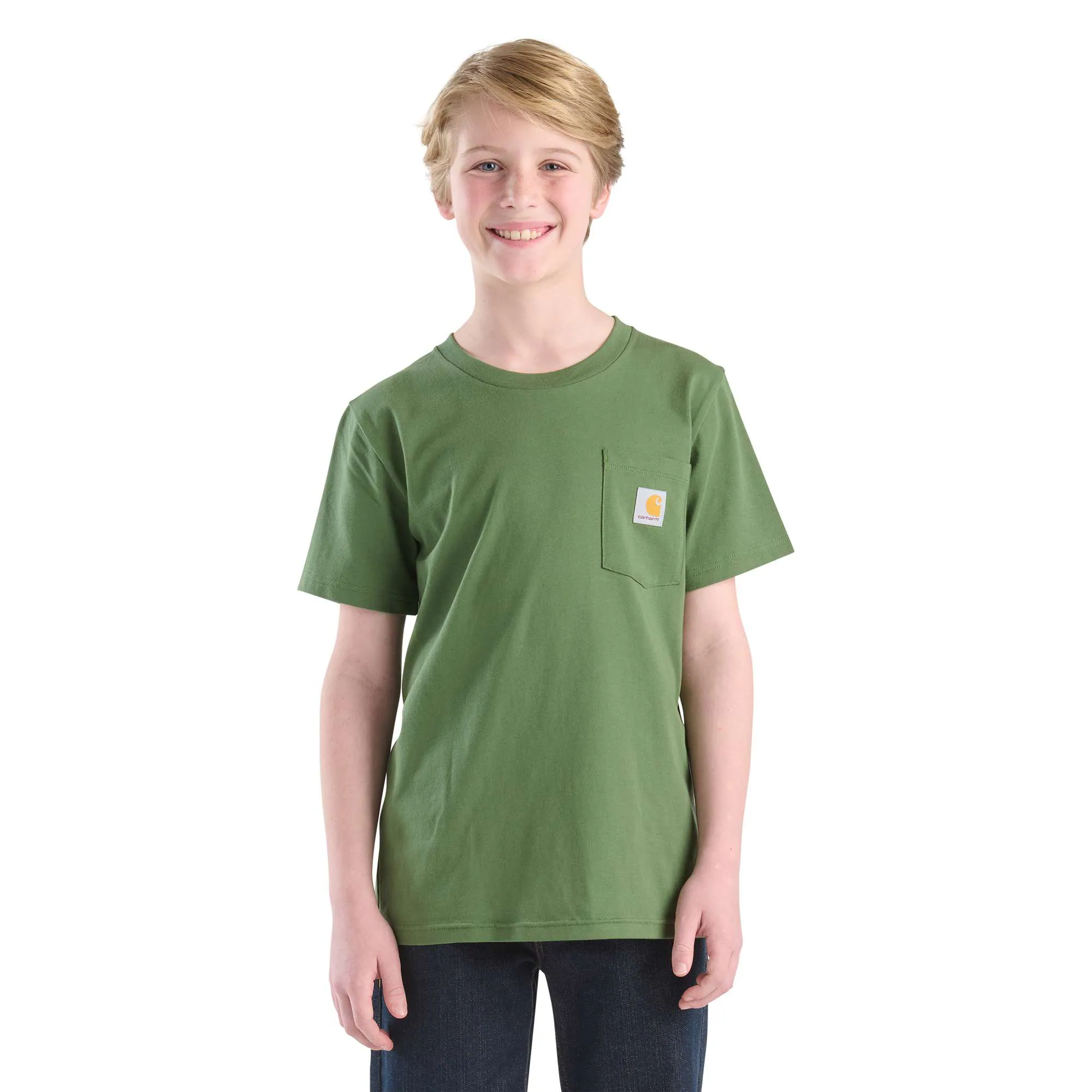 Boys' Short Sleeve Duck Pocket T-Shirt (Child/Youth)