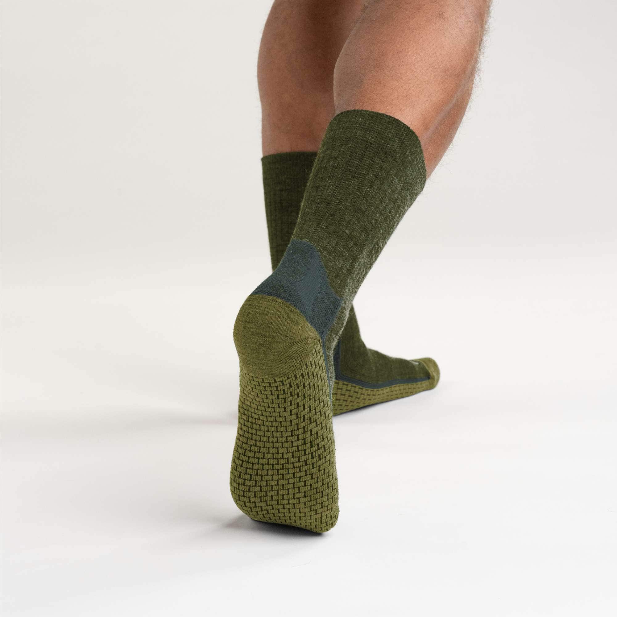 Carhartt Force® Grid Midweight Merino Wool Blend Crew Sock