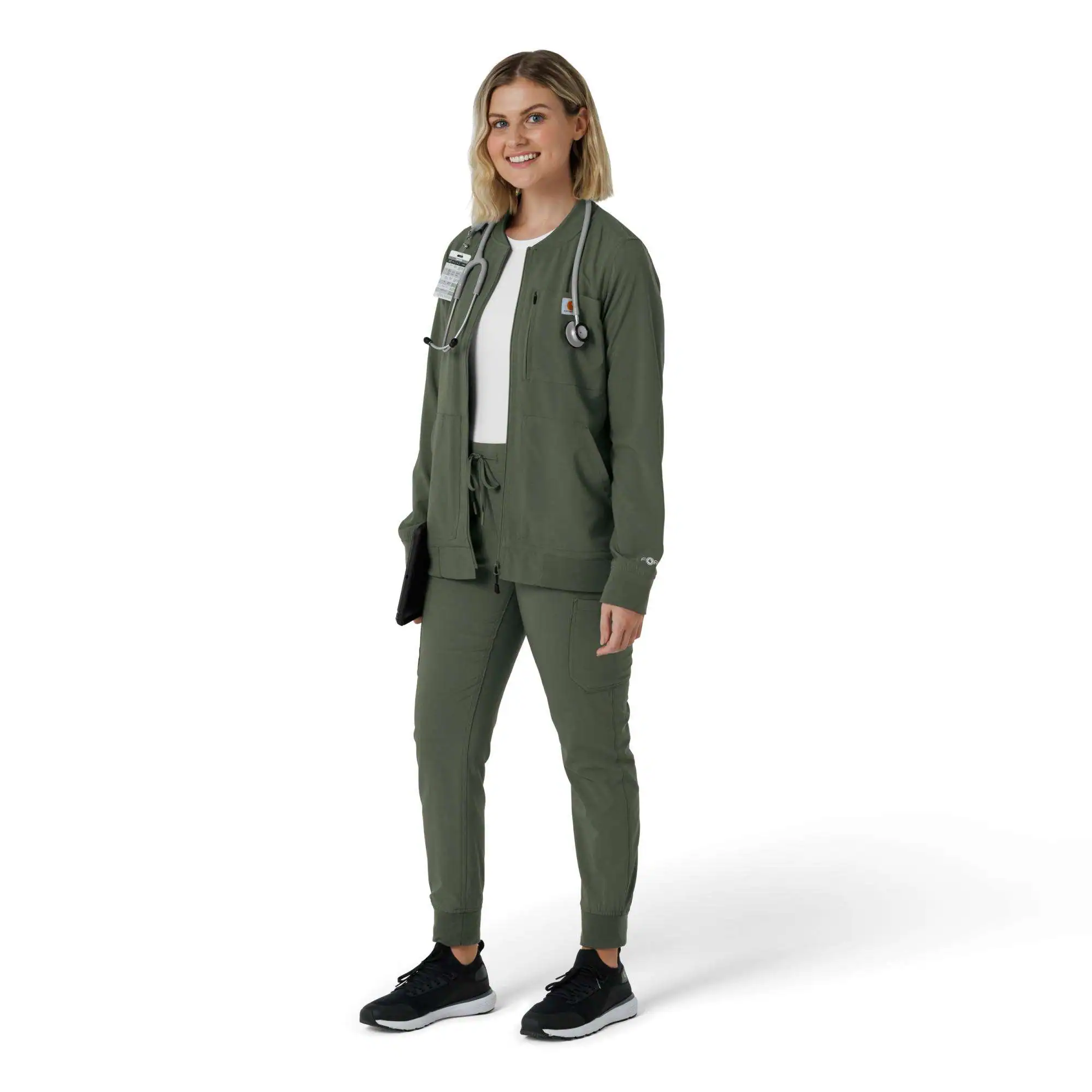 Women's Force Cross-Flex Lightweight Scrub Jacket