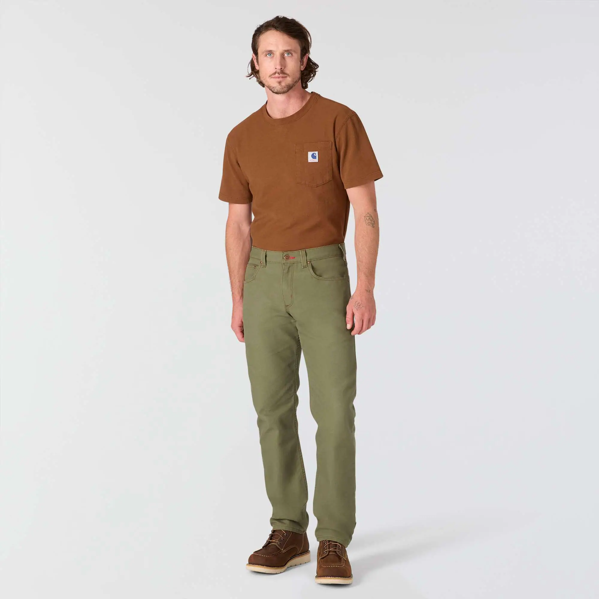 Crafted Series Relaxed Straight Duck Pant