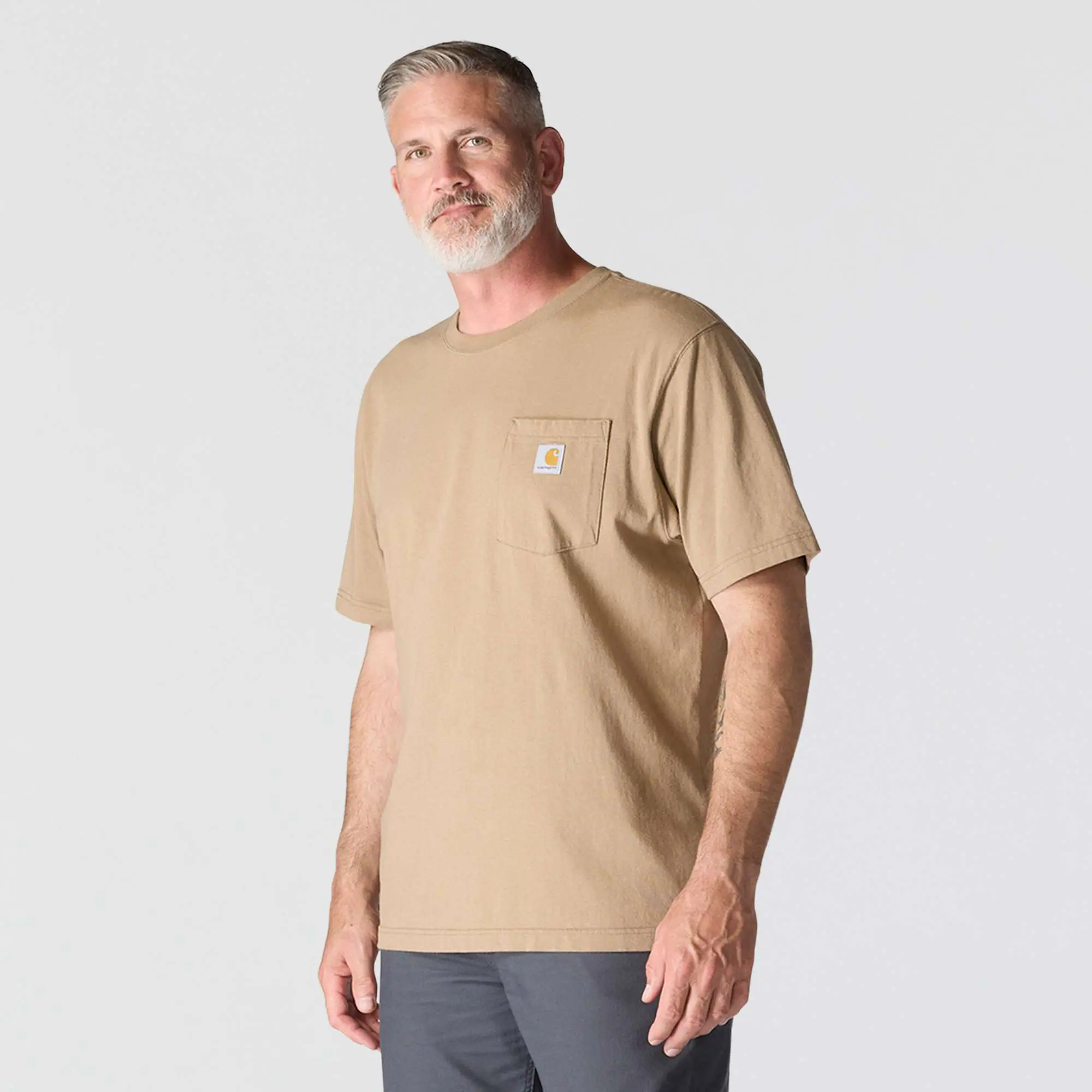 Loose Fit Heavyweight Short-Sleeve Pocket T-Shirt