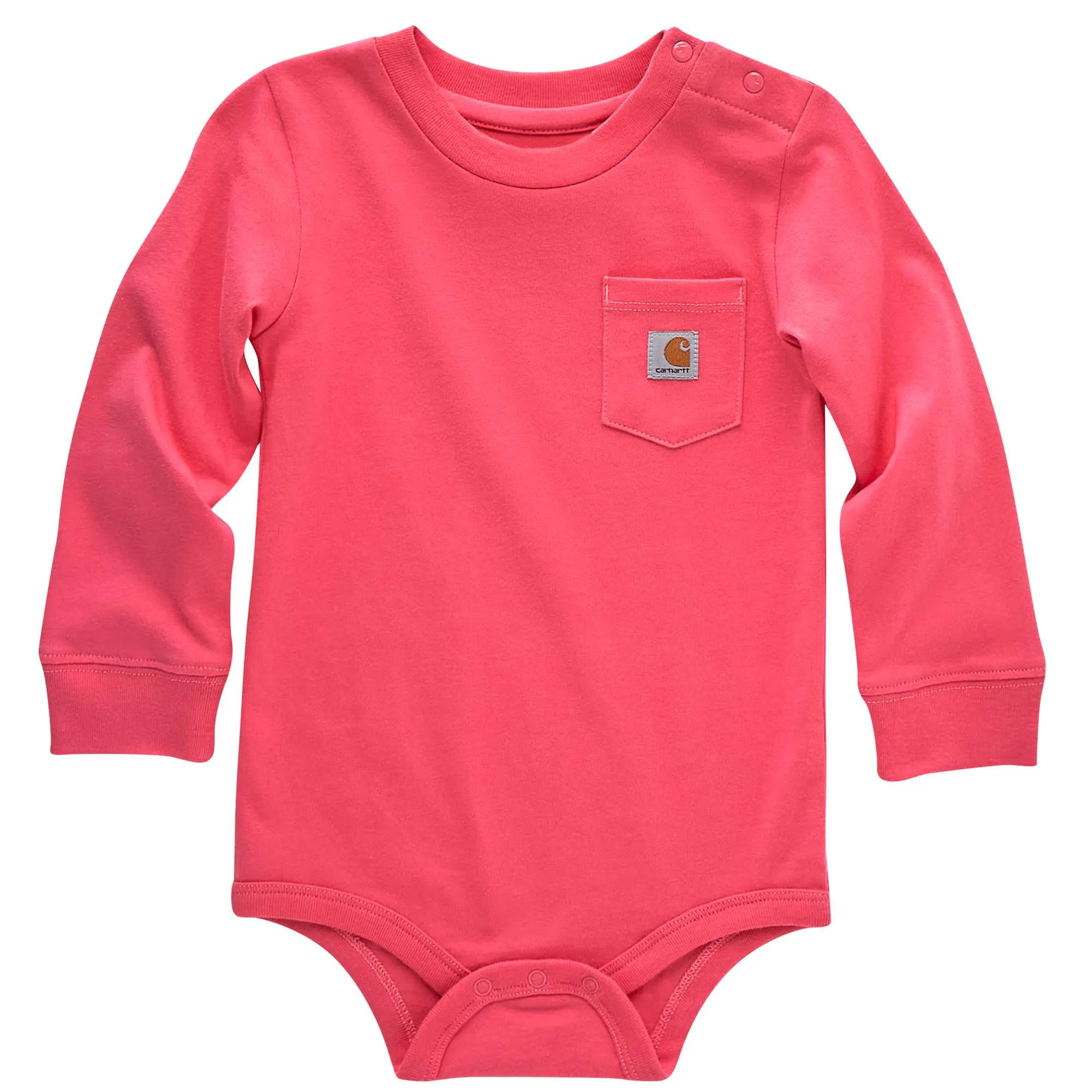 Kids' Long-Sleeve Pocket Bodysuit
