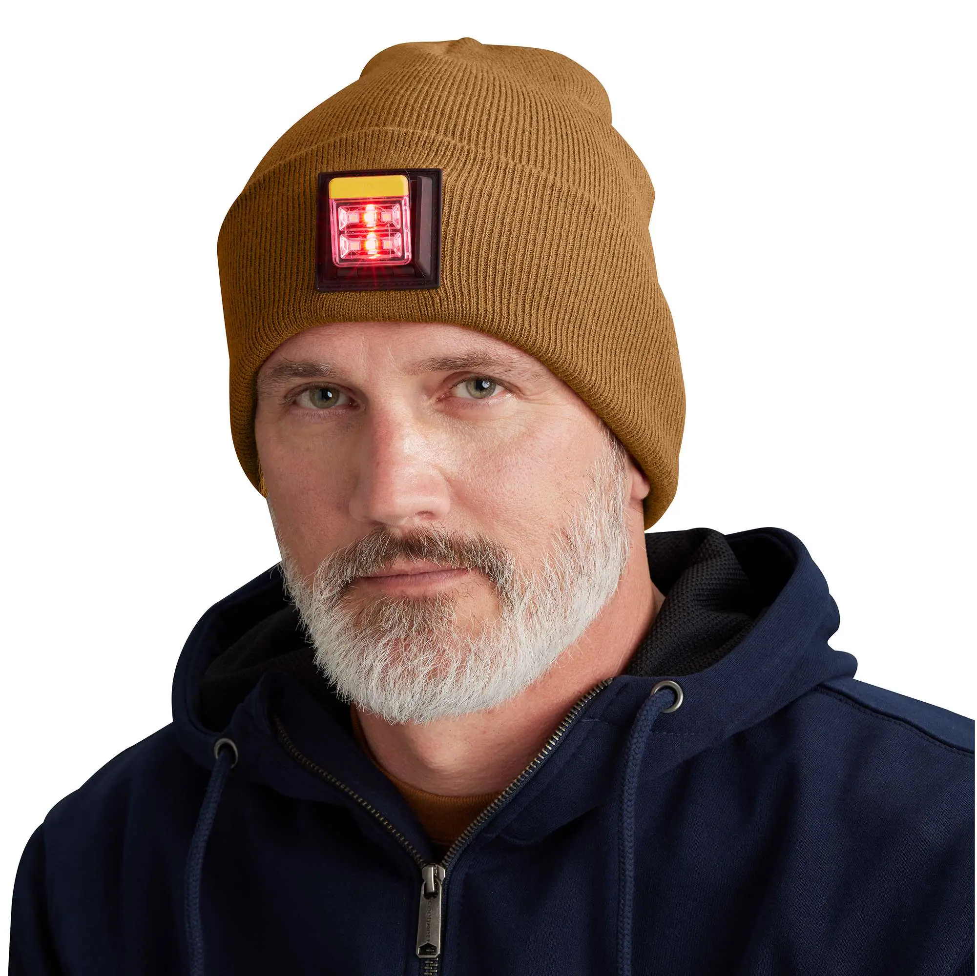 Knit Cuff LED Light Beanie