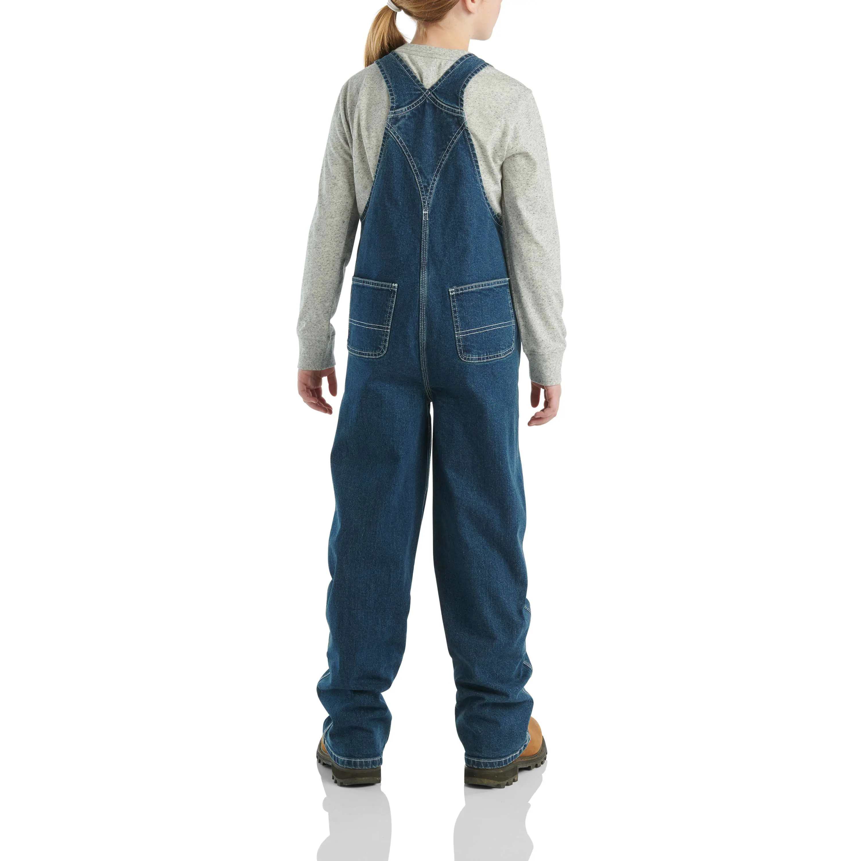 Girls' Unlined Denim Bib Overall (Child/Youth)