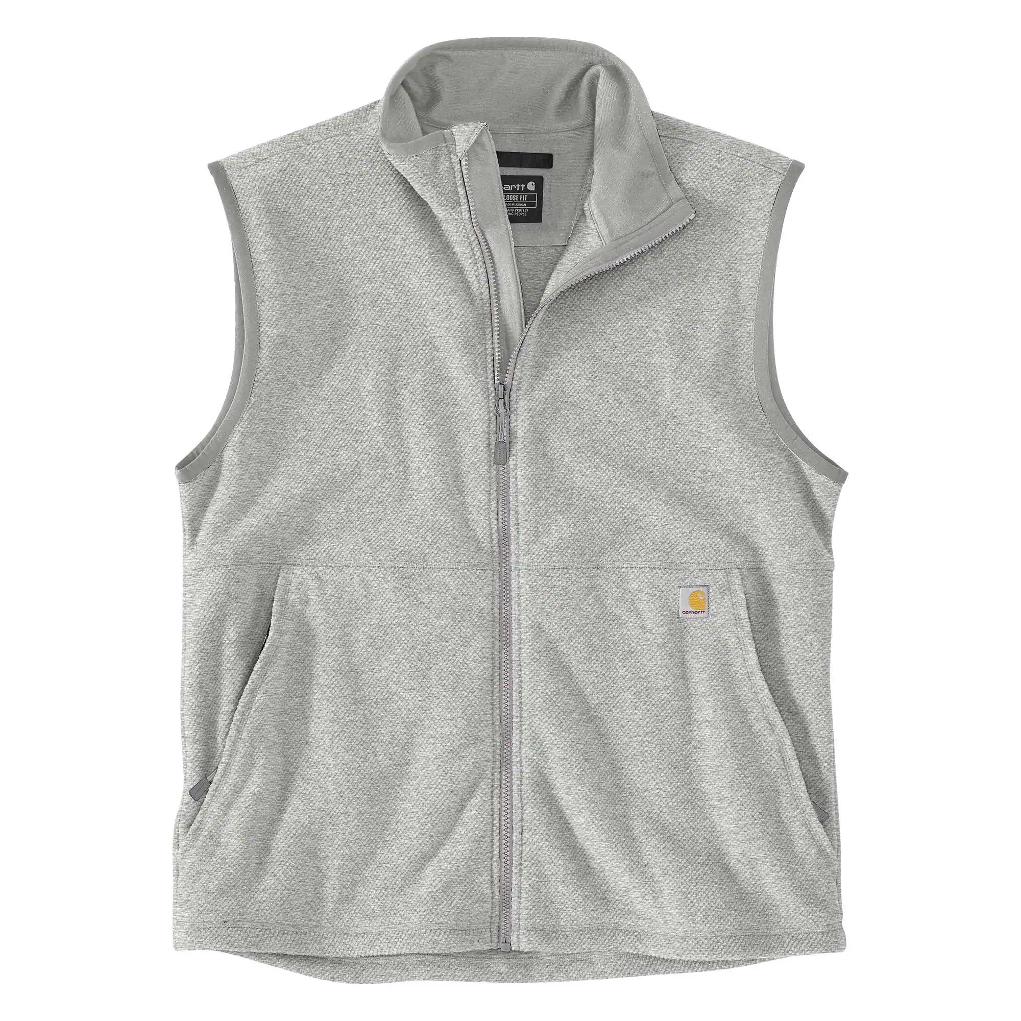 Full-Zip Relaxed Fit Fleece Vest