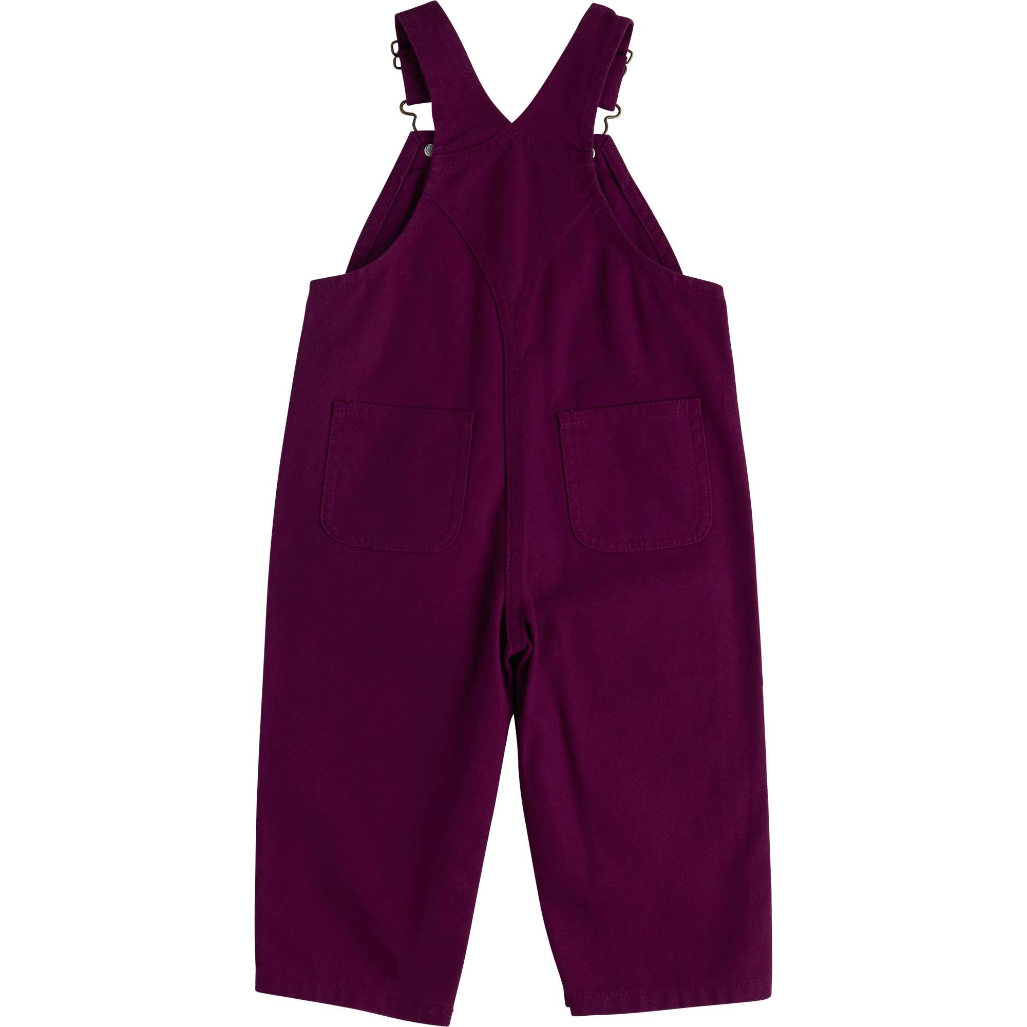 Girls' Loose Fit Canvas Bib Overall (Baby)