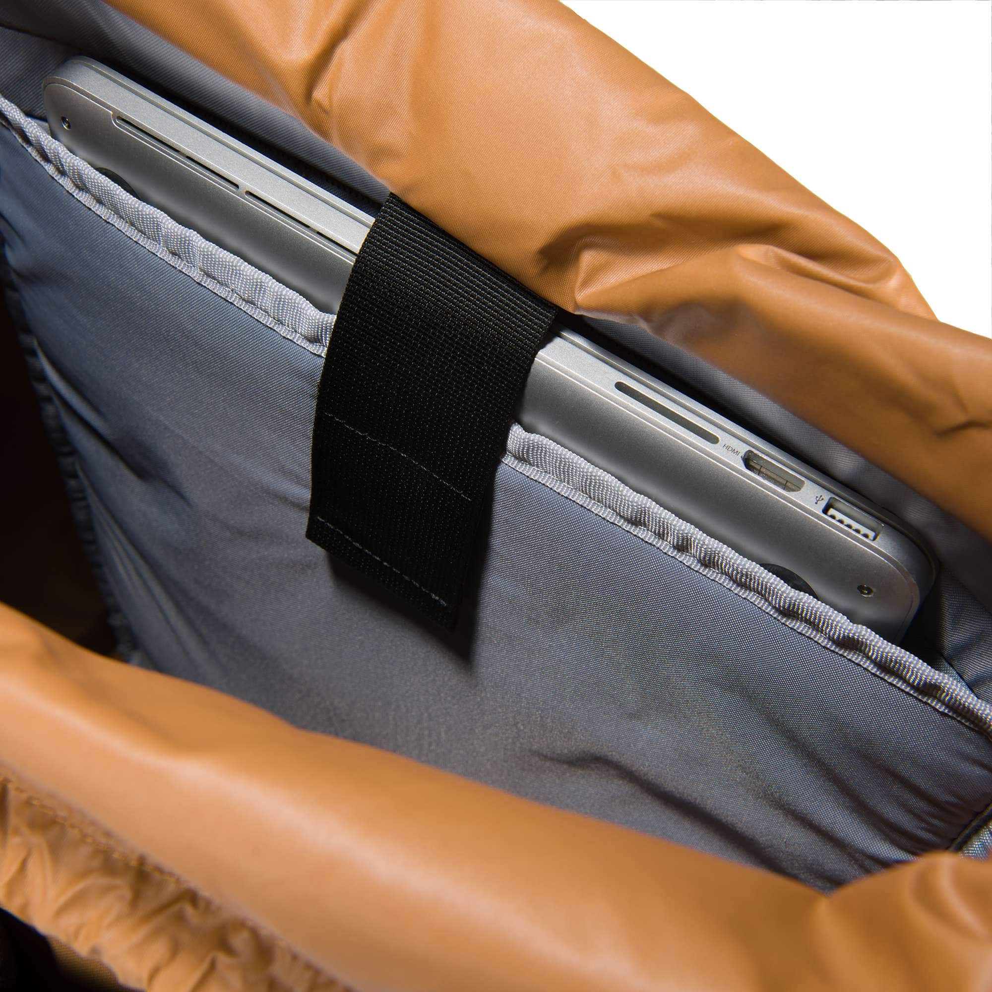 28L Nylon Cinch-Top Convertible Tote Backpack