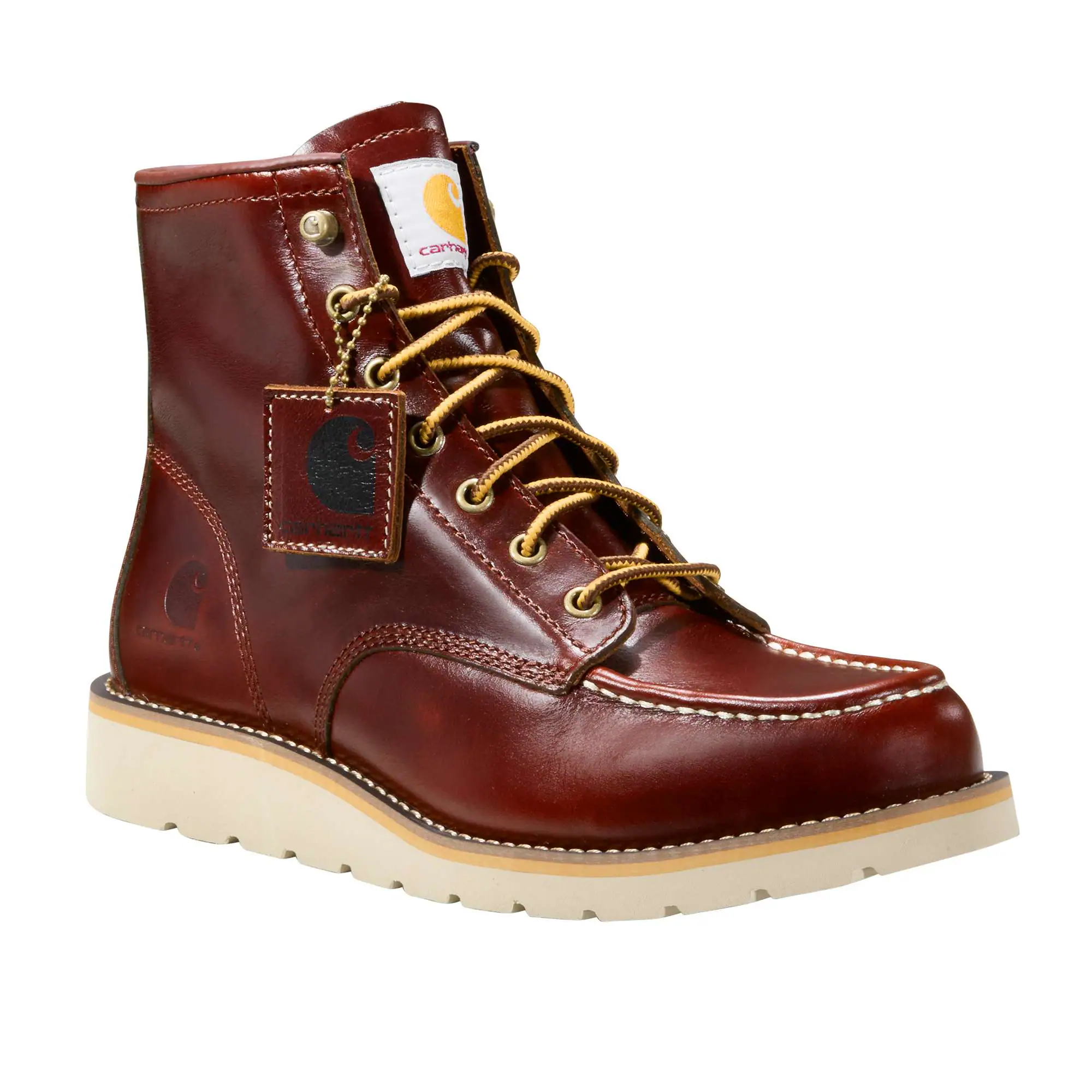 6" Moc Toe Wedge Boot