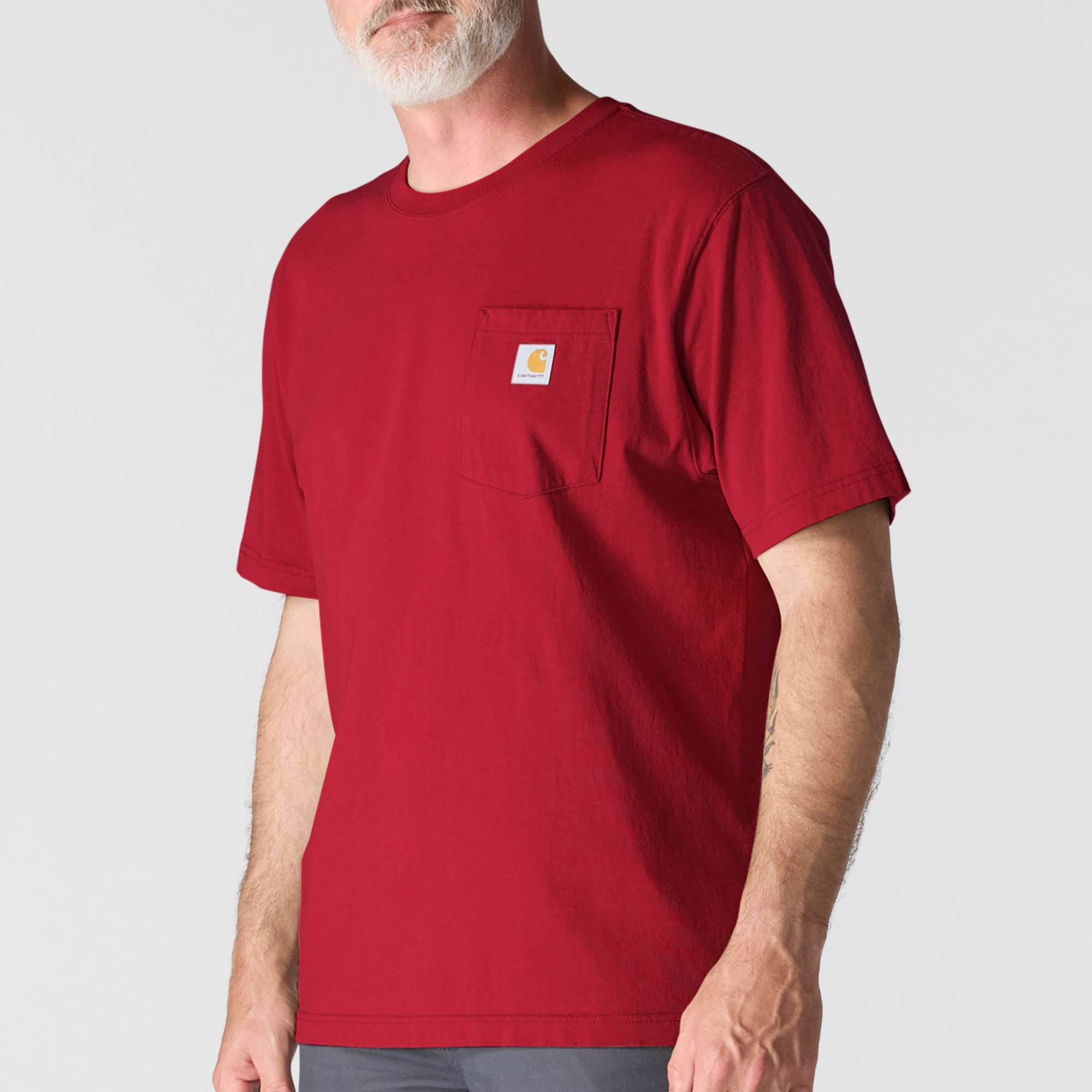 Loose Fit Heavyweight Short-Sleeve Pocket T-Shirt