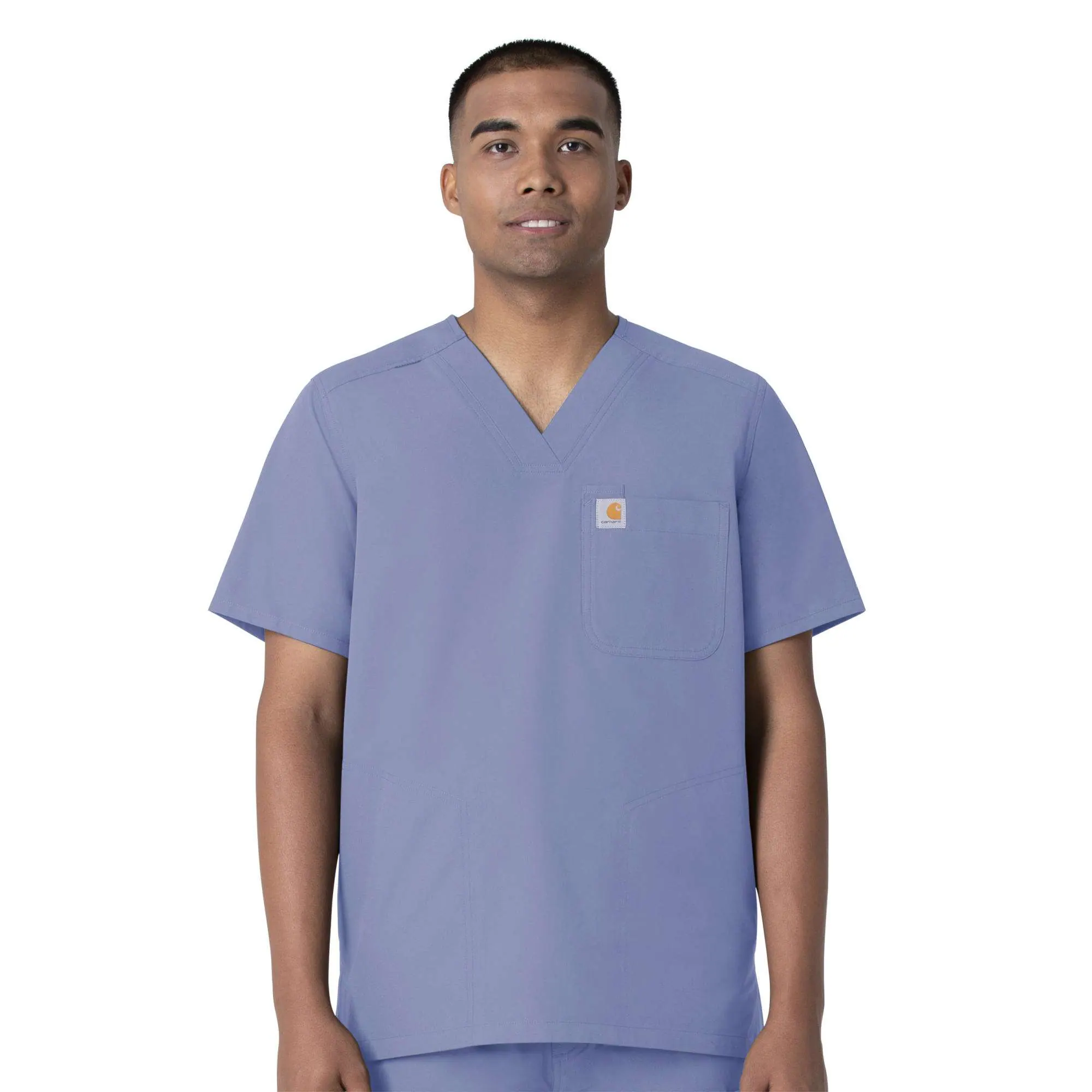 Force Essentials V-Neck Shirttail Scrub Top