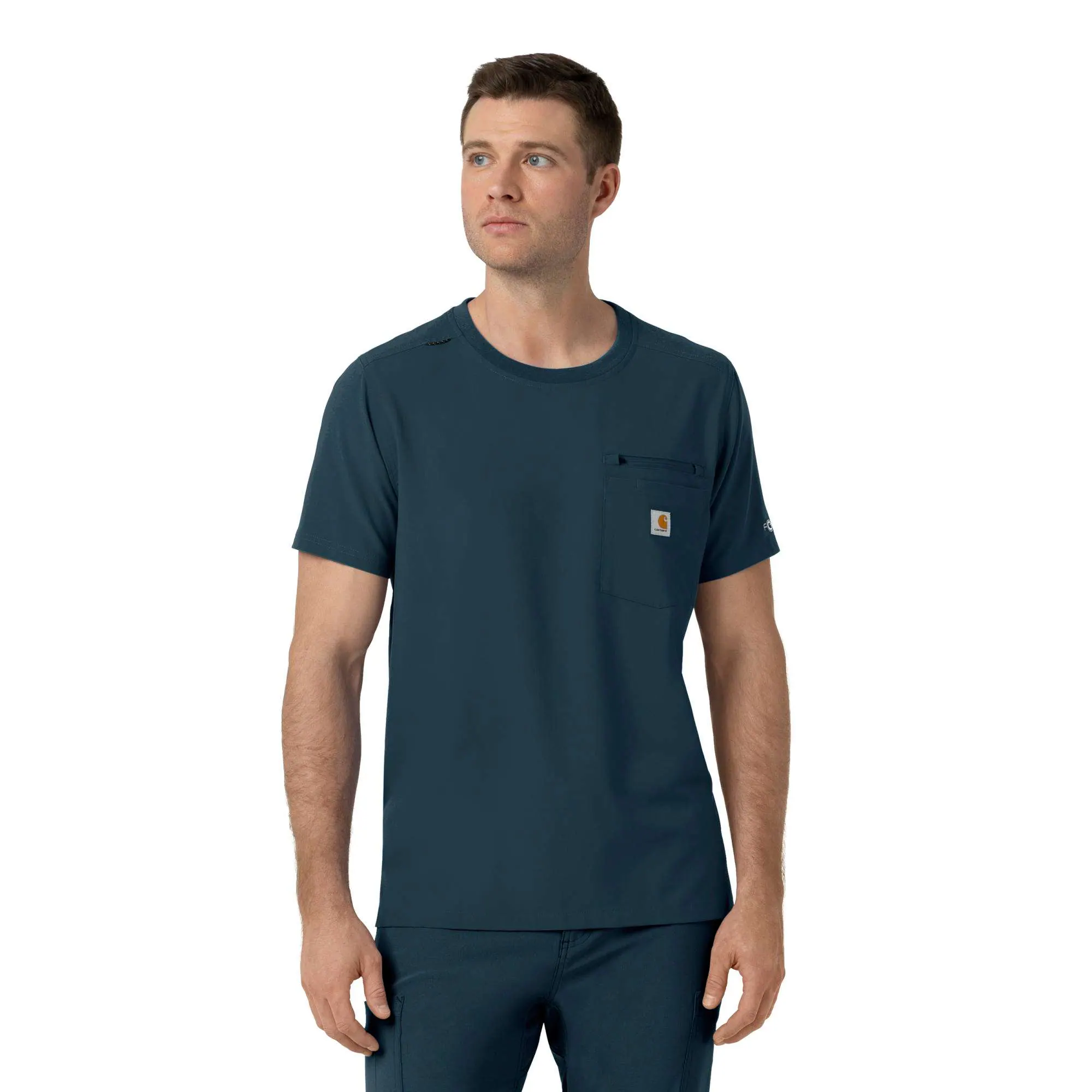 Force Cross-Flex Crew Neck Scrub Top