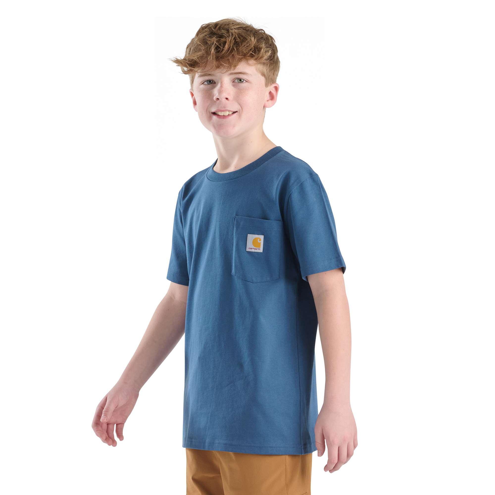 Boys' Short Sleeve Pocket T-Shirt (Child/Youth)