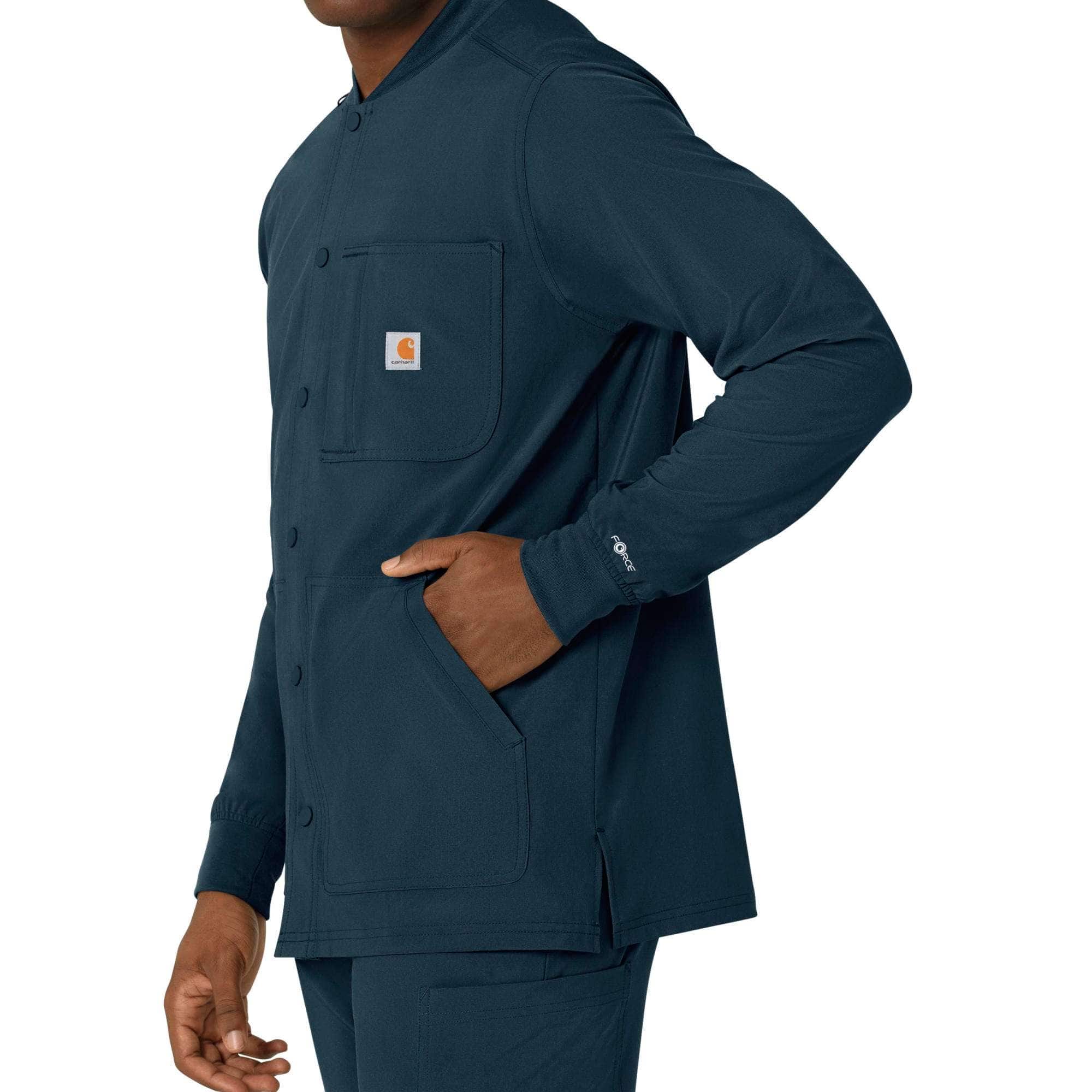 Force Cross-Flex Men's Shirt Scrub Jacket