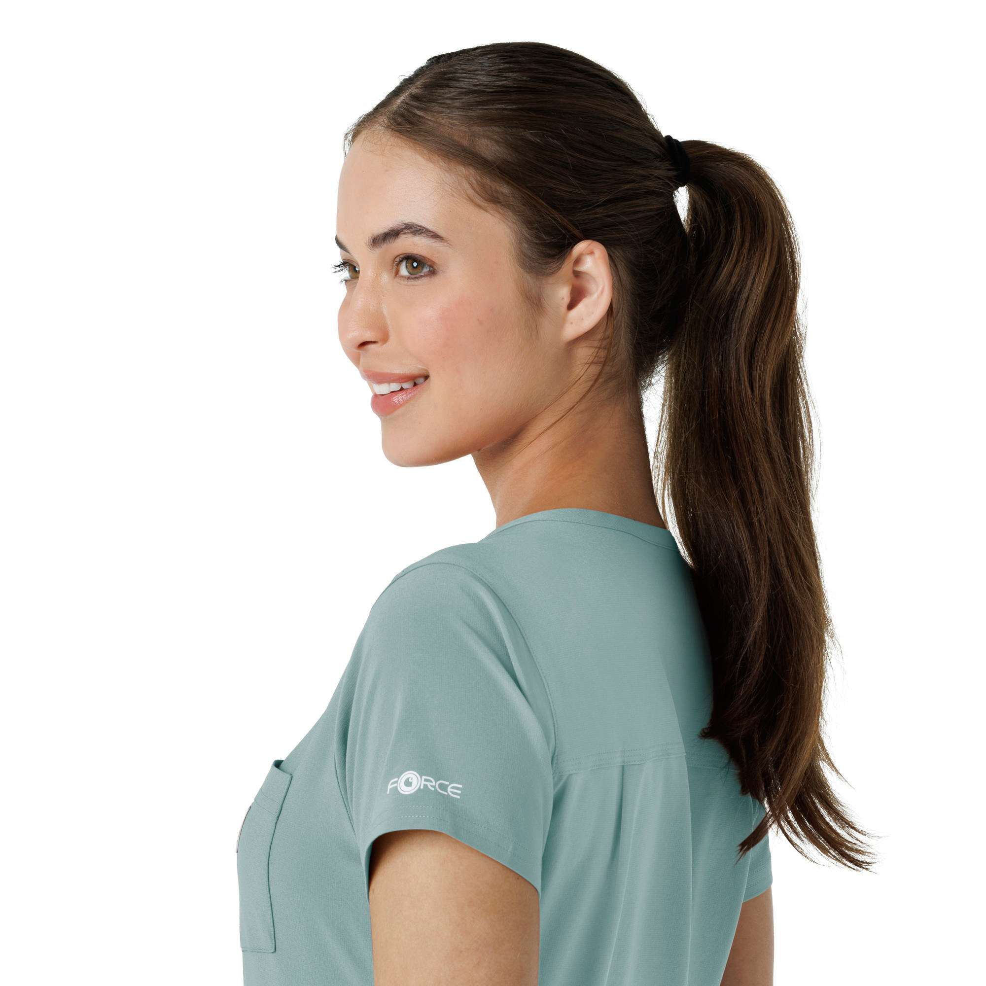 Women's Force Cross-Flex  Tuck-In Scrub Top