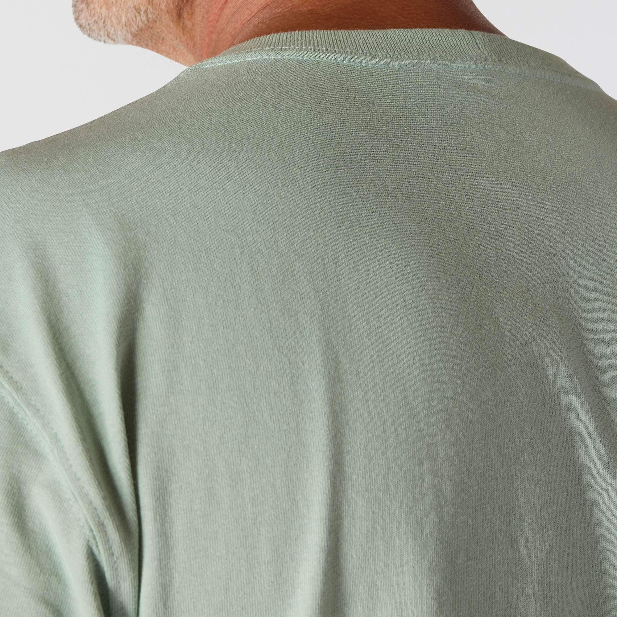 Loose Fit Heavyweight Long-Sleeve Logo Sleeve Graphic T-Shirt