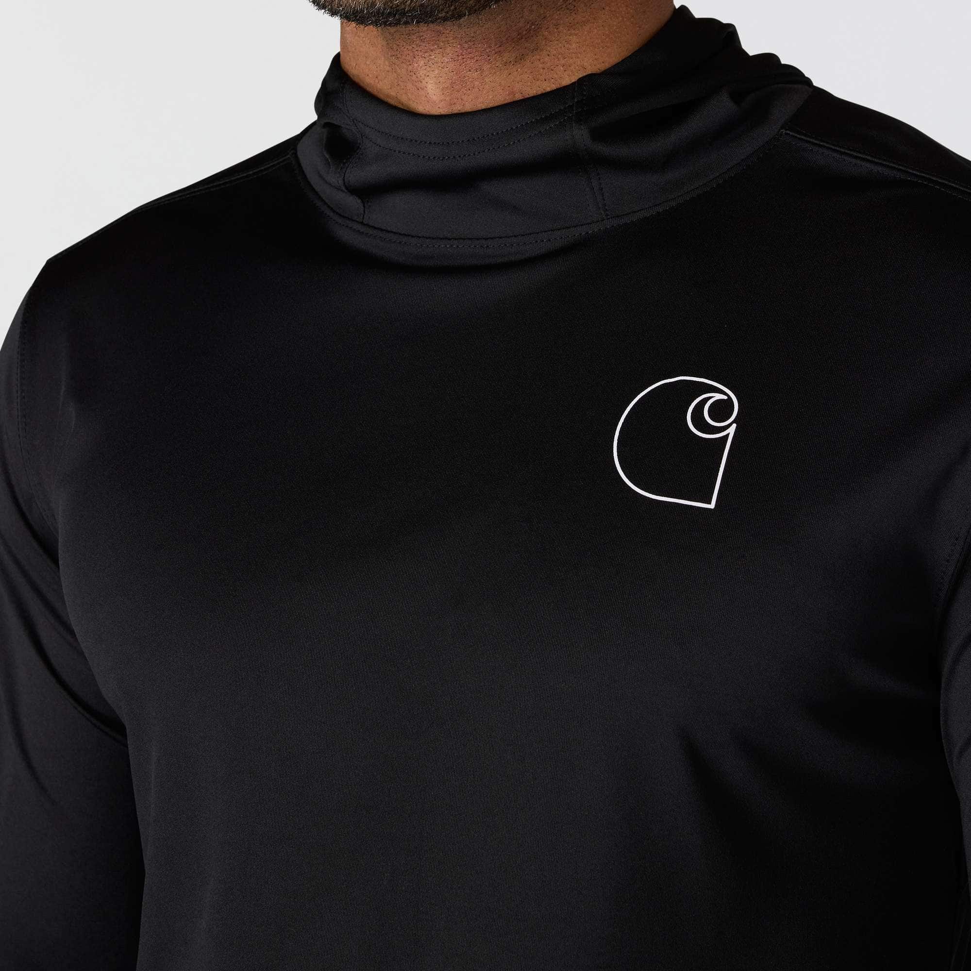 Force Sun Defender™ Lightweight Long-Sleeve Hooded Logo Graphic T-Shirt