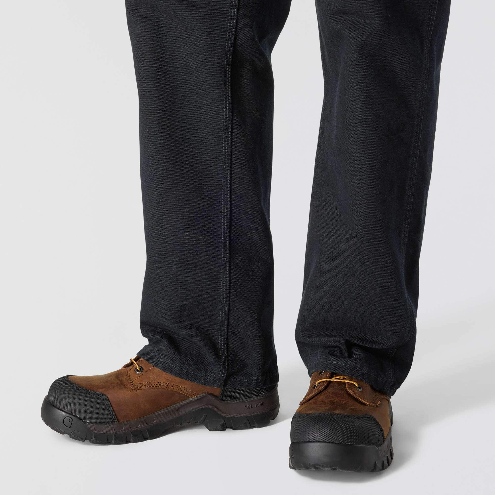 Loose Straight Washed Duck Dungaree