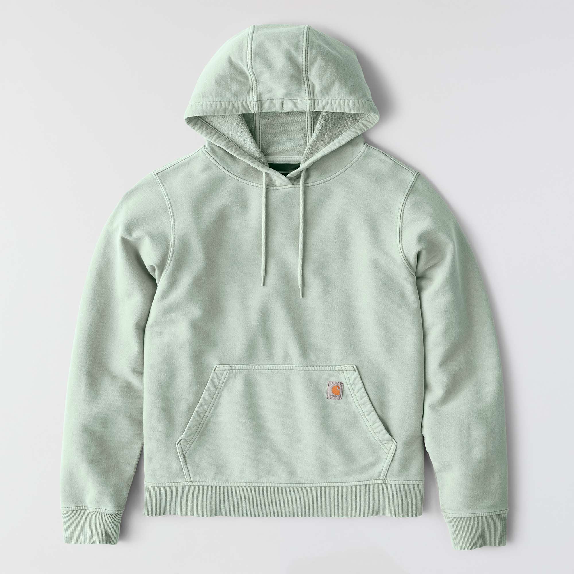 Women's Relaxed Fit Midweight Garment Dye French Terry Hooded Sweatshirt