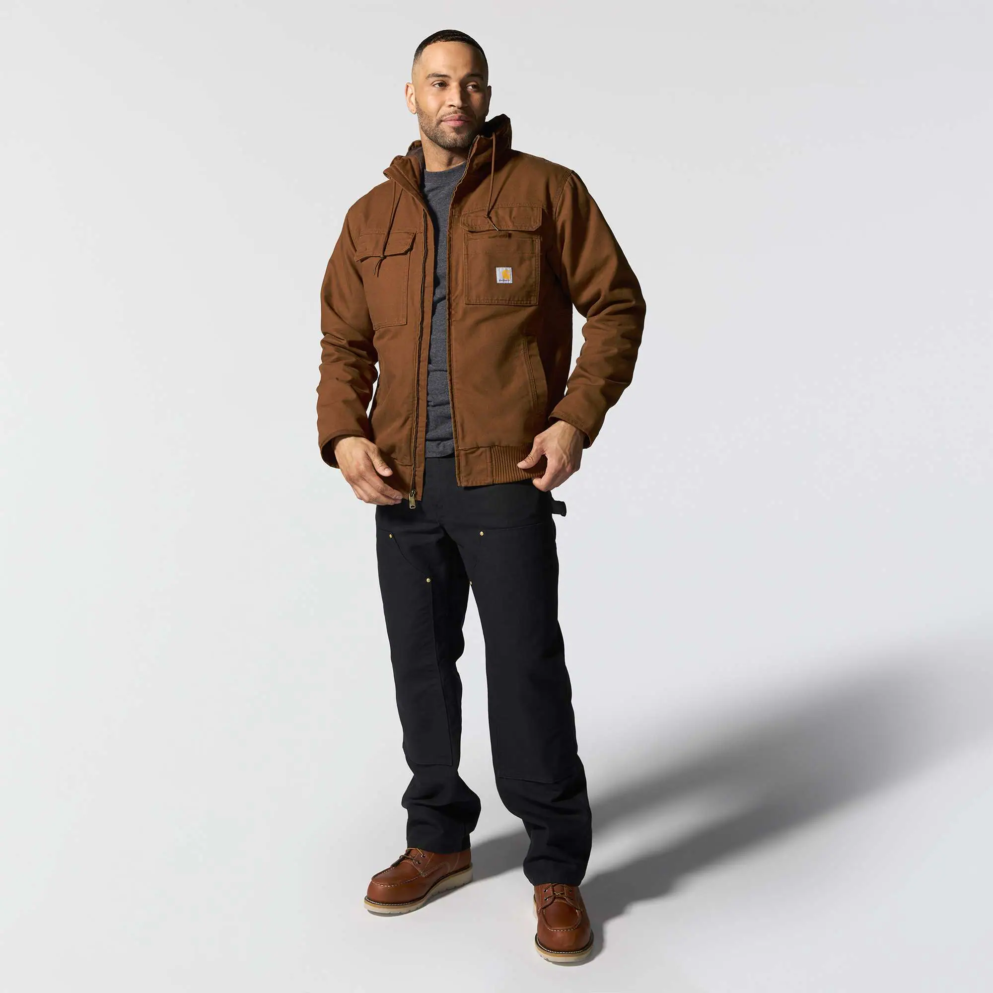 Full Swing Loose Fit Washed Duck Insulated Active Jac - 3 Warmest Rating