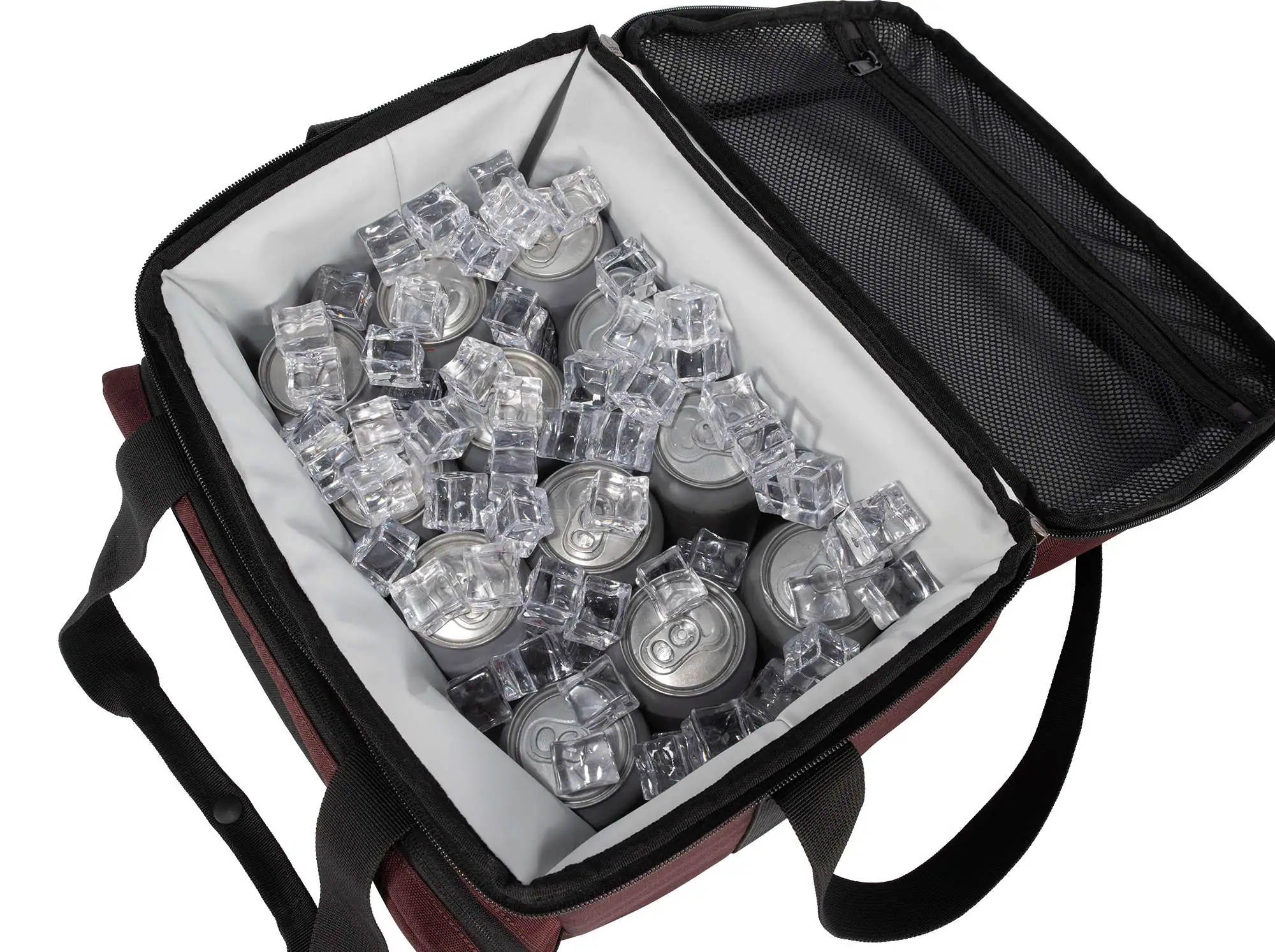 Insulated 18 Can Two Compartment Cooler