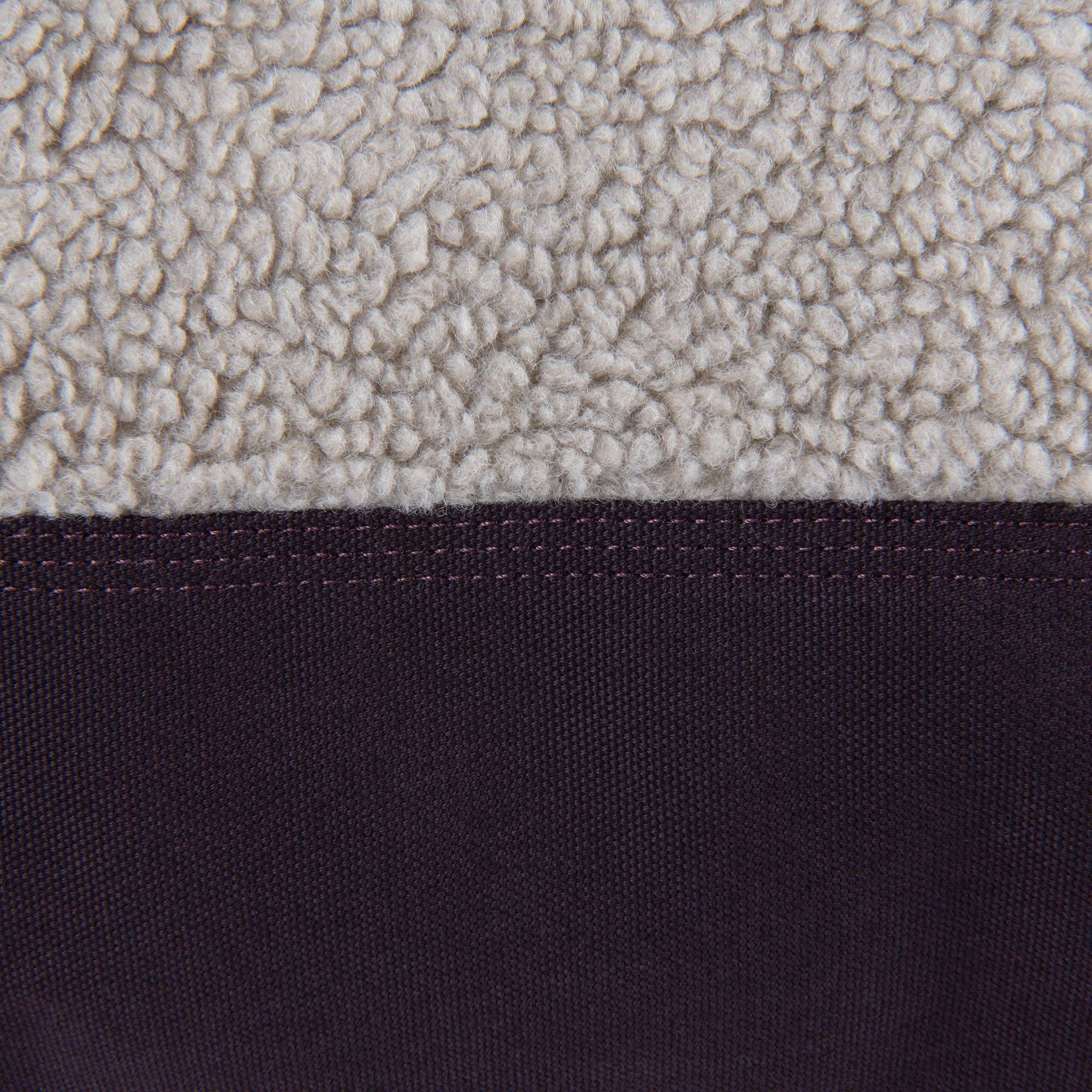 Large Firm Duck Sherpa Top Dog Bed