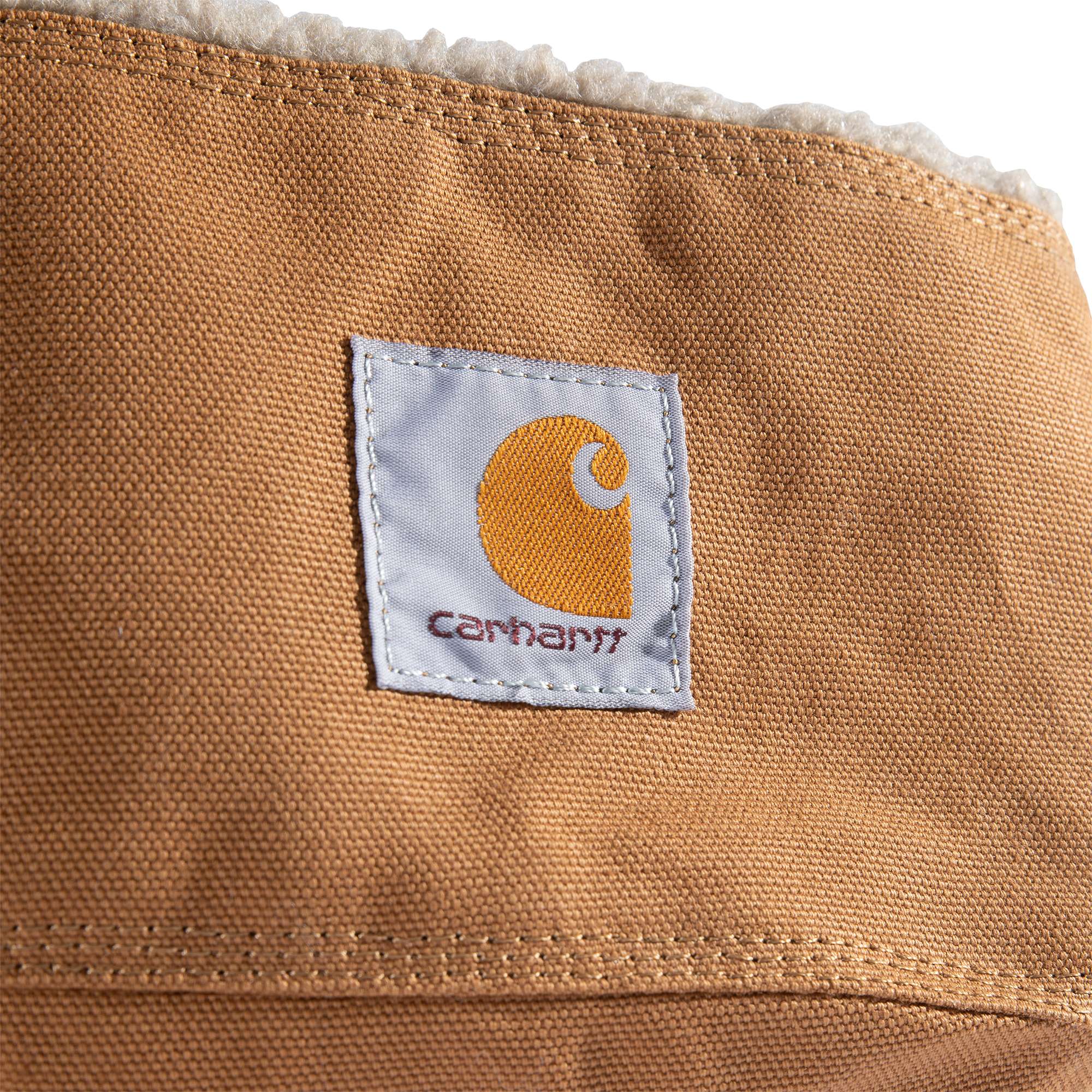 Large Firm Duck Sherpa Top Dog Bed