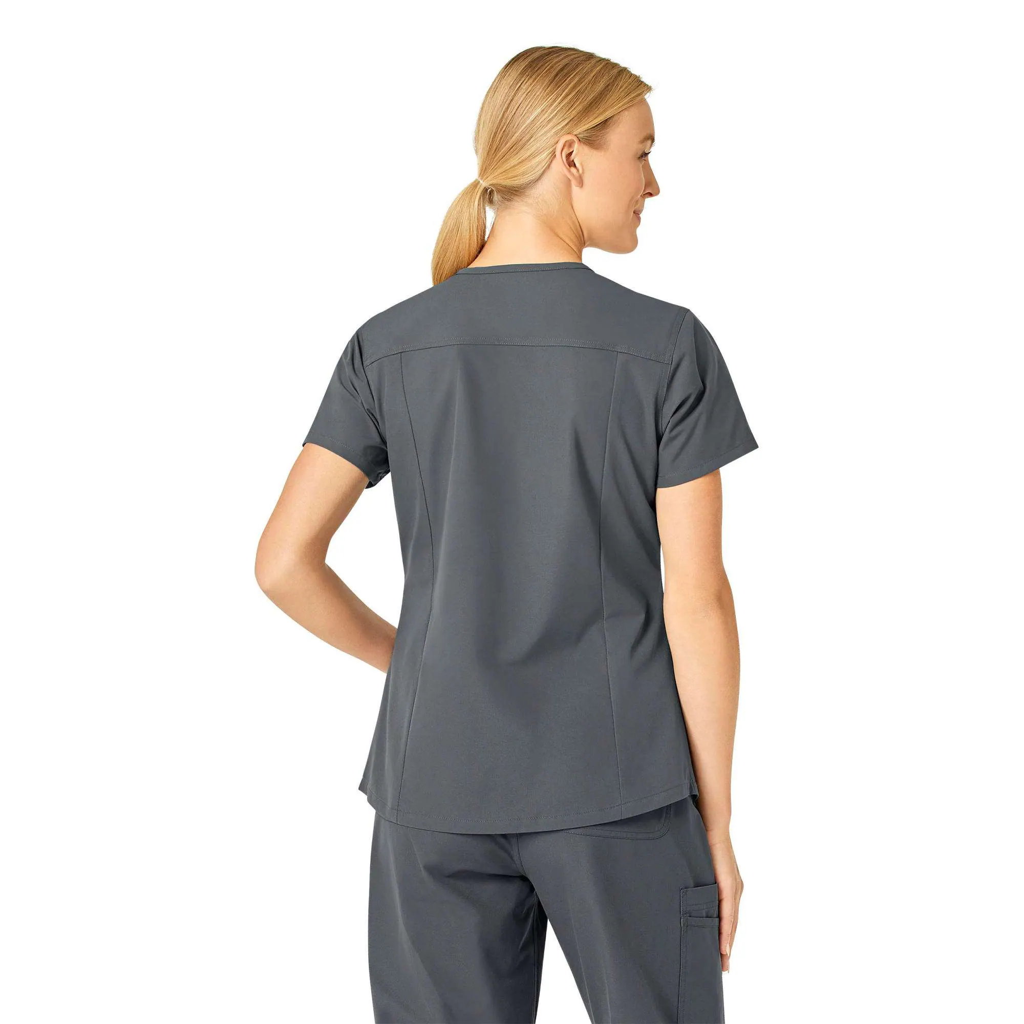 Women's Force Essentials V-Neck Scrub Top