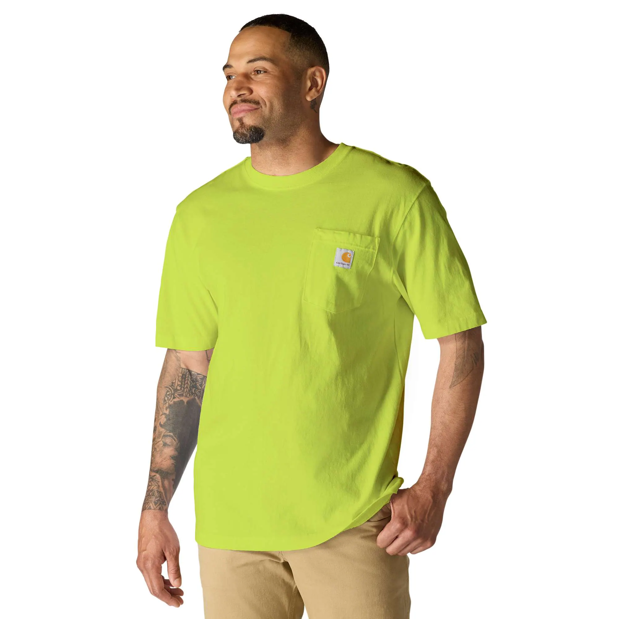 Loose Fit Heavyweight Short-Sleeve Pocket T-Shirt