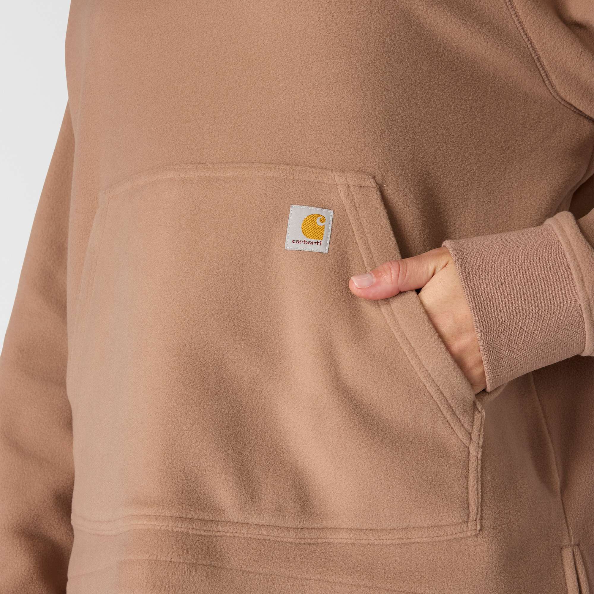 Women's Carhartt Force® Force Oversized-Fit Fleece Hooded Sweatshirt