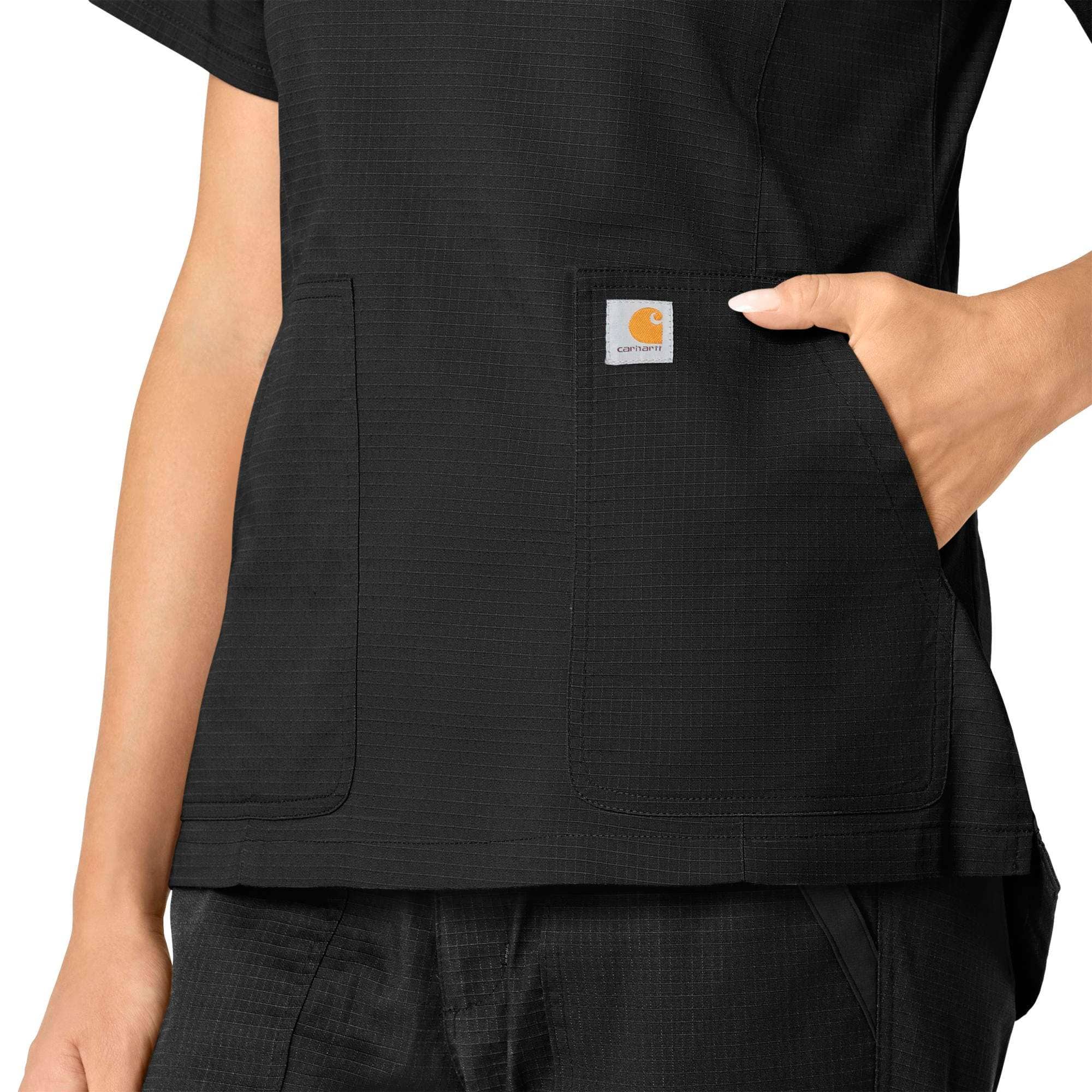 Women's Rugged Flex® Ripstop  V-Neck Scrub Top