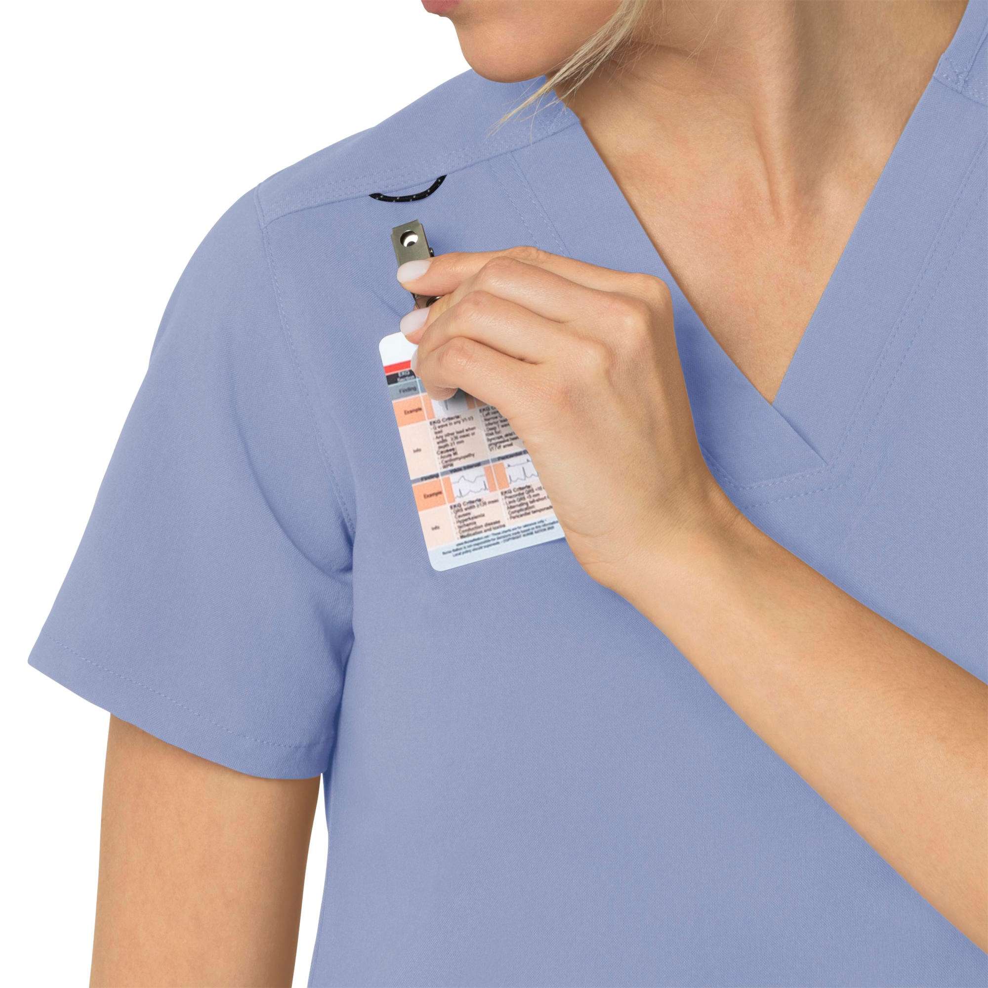 Women's Rugged Flex® Peak  4-Pocket V-Neck Scrub Top