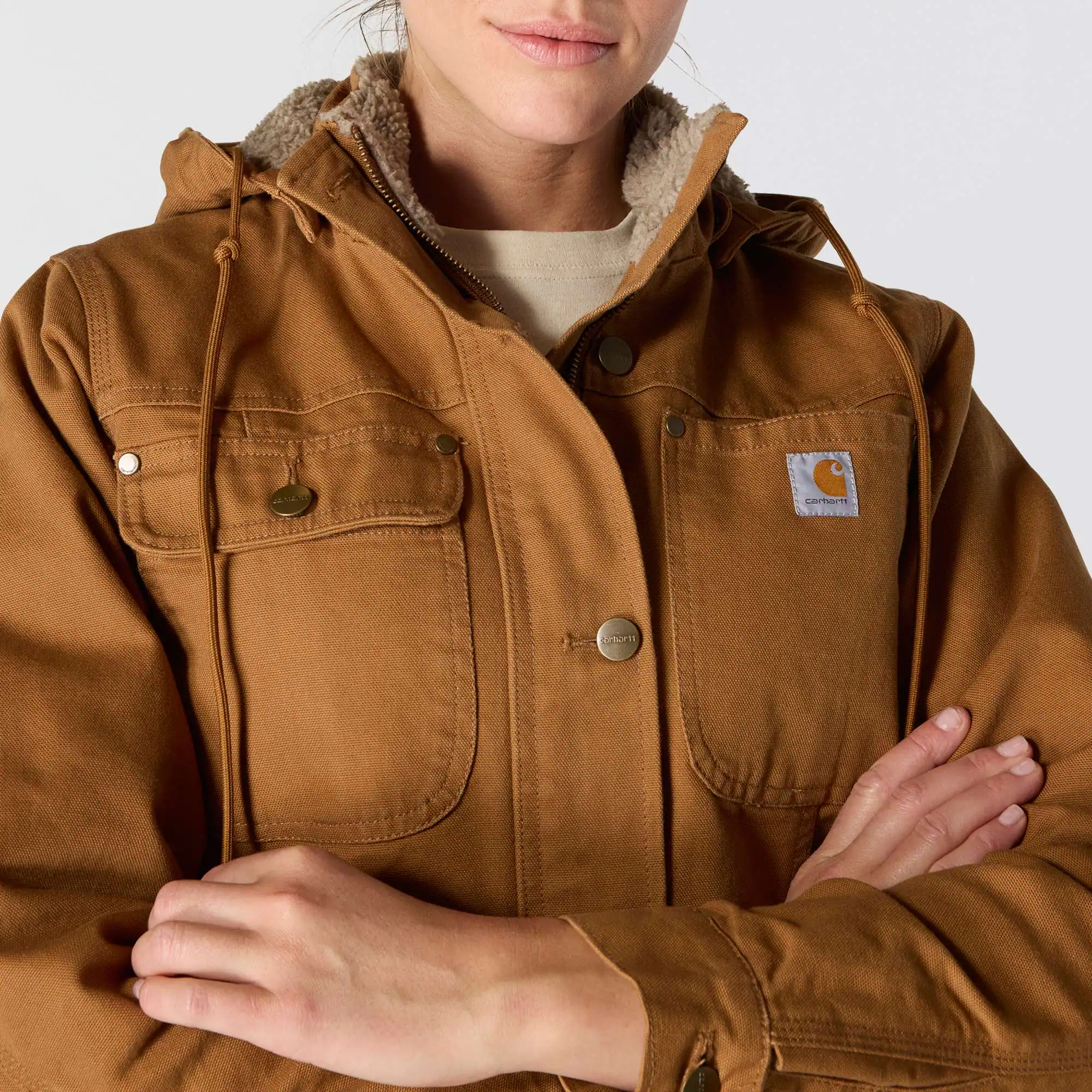Women's Field Jacket - Loose Fit - 2 Warmer Rating