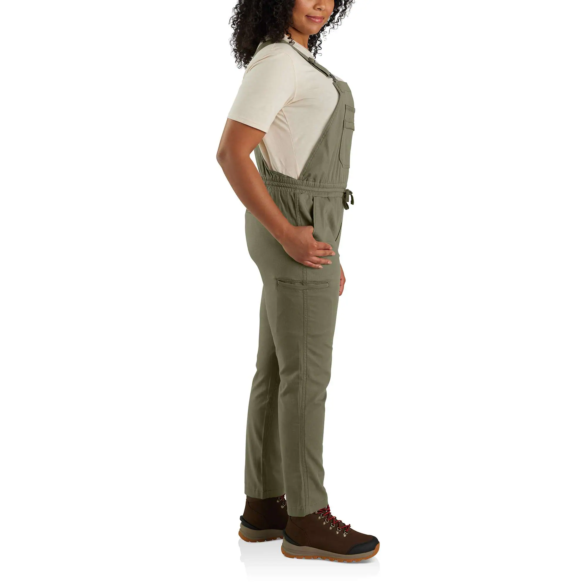 Women's Carhartt Force® Relaxed Fit Ripstop Bib Overall