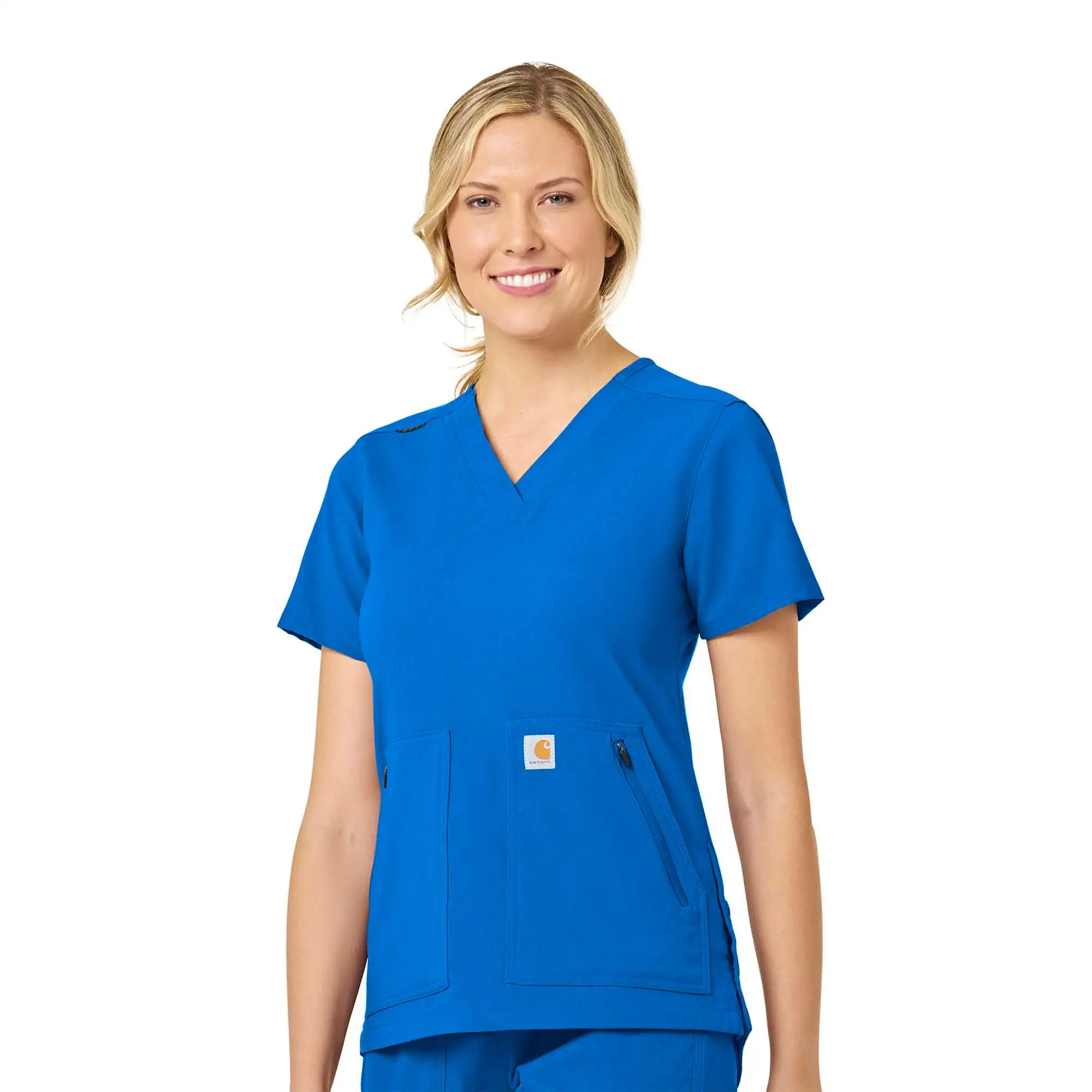 Women's Rugged Flex® Peak  4-Pocket V-Neck Scrub Top