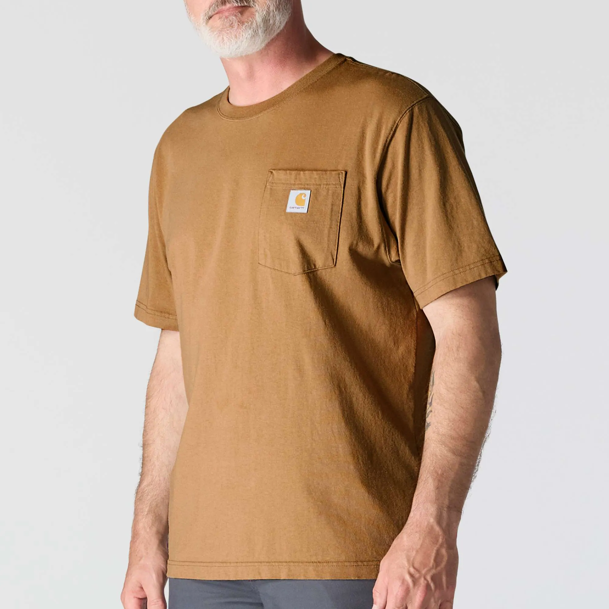 Loose Fit Heavyweight Short-Sleeve Pocket T-Shirt