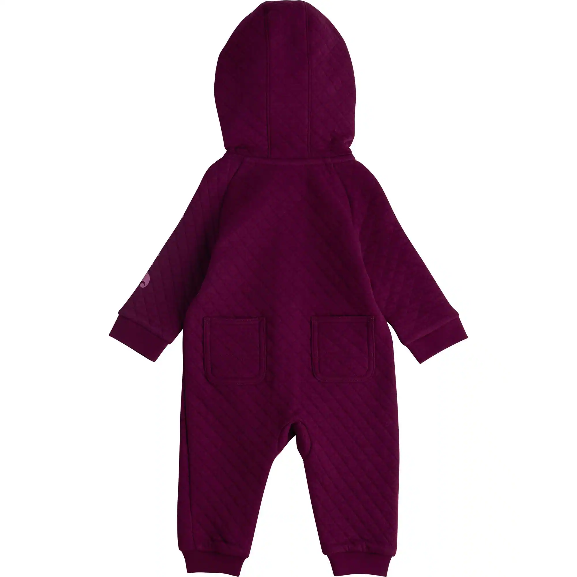 Kids' Long Sleeve Quilted Zip-Front Coverall (Baby)