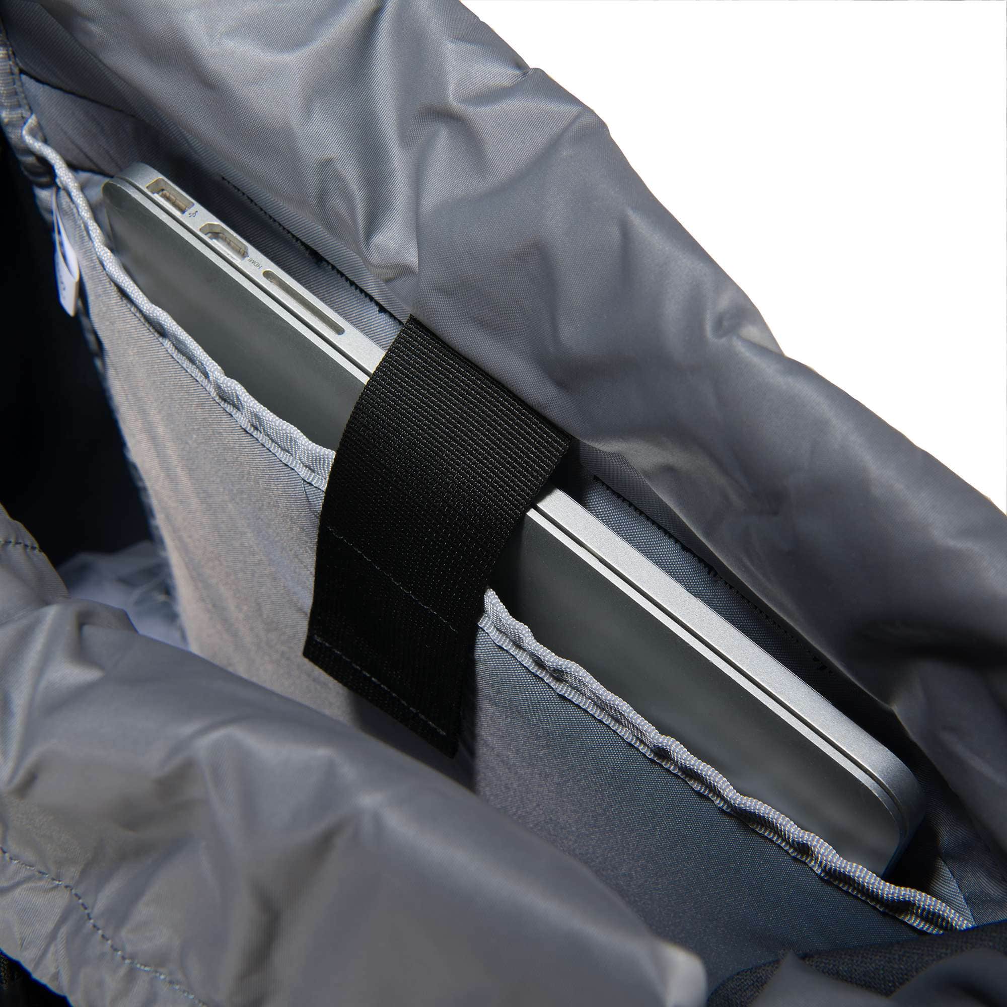 28L Nylon Cinch-Top Convertible Tote Backpack