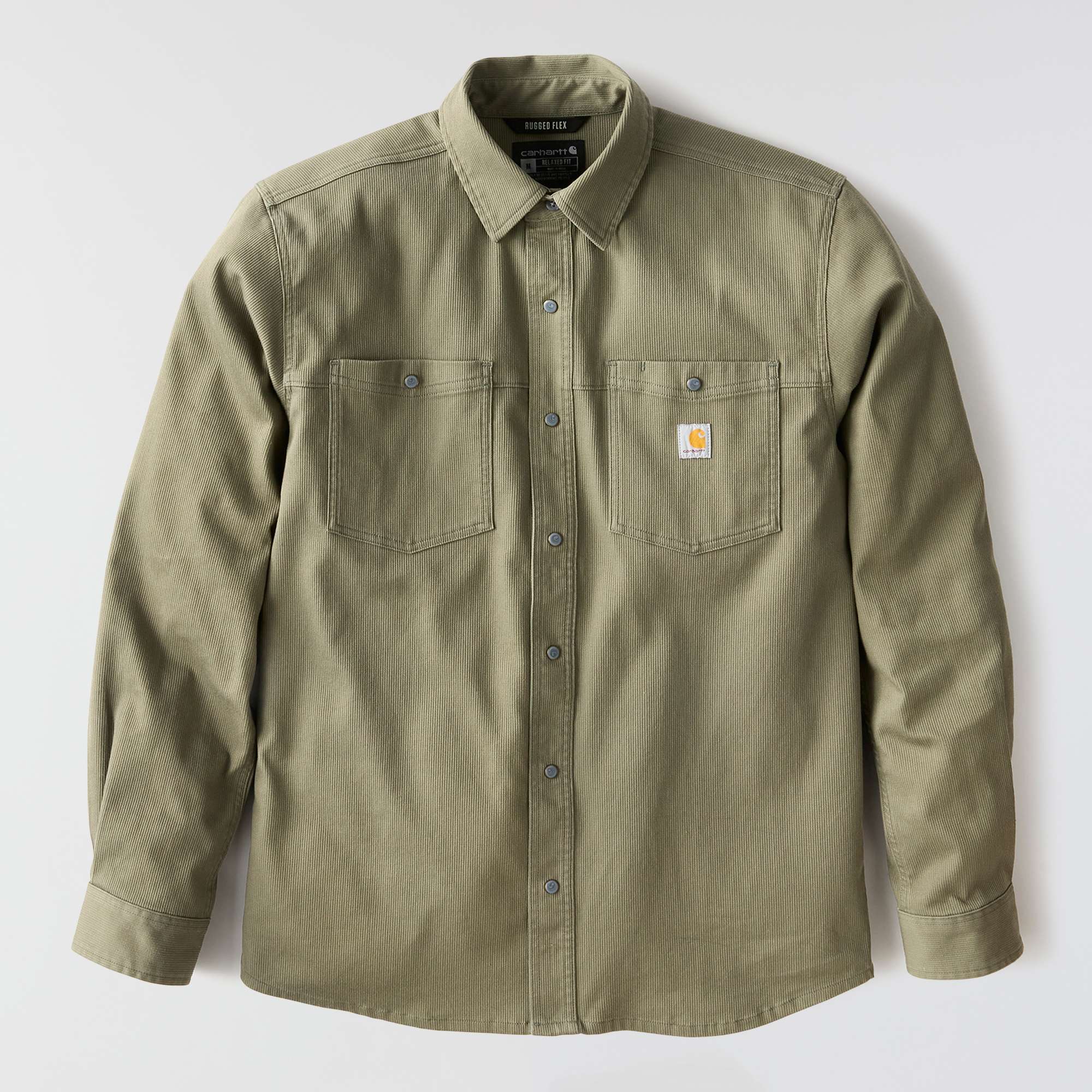 Montana Rugged Flex™ Relaxed Fit Corduroy Long-Sleeve Shirt