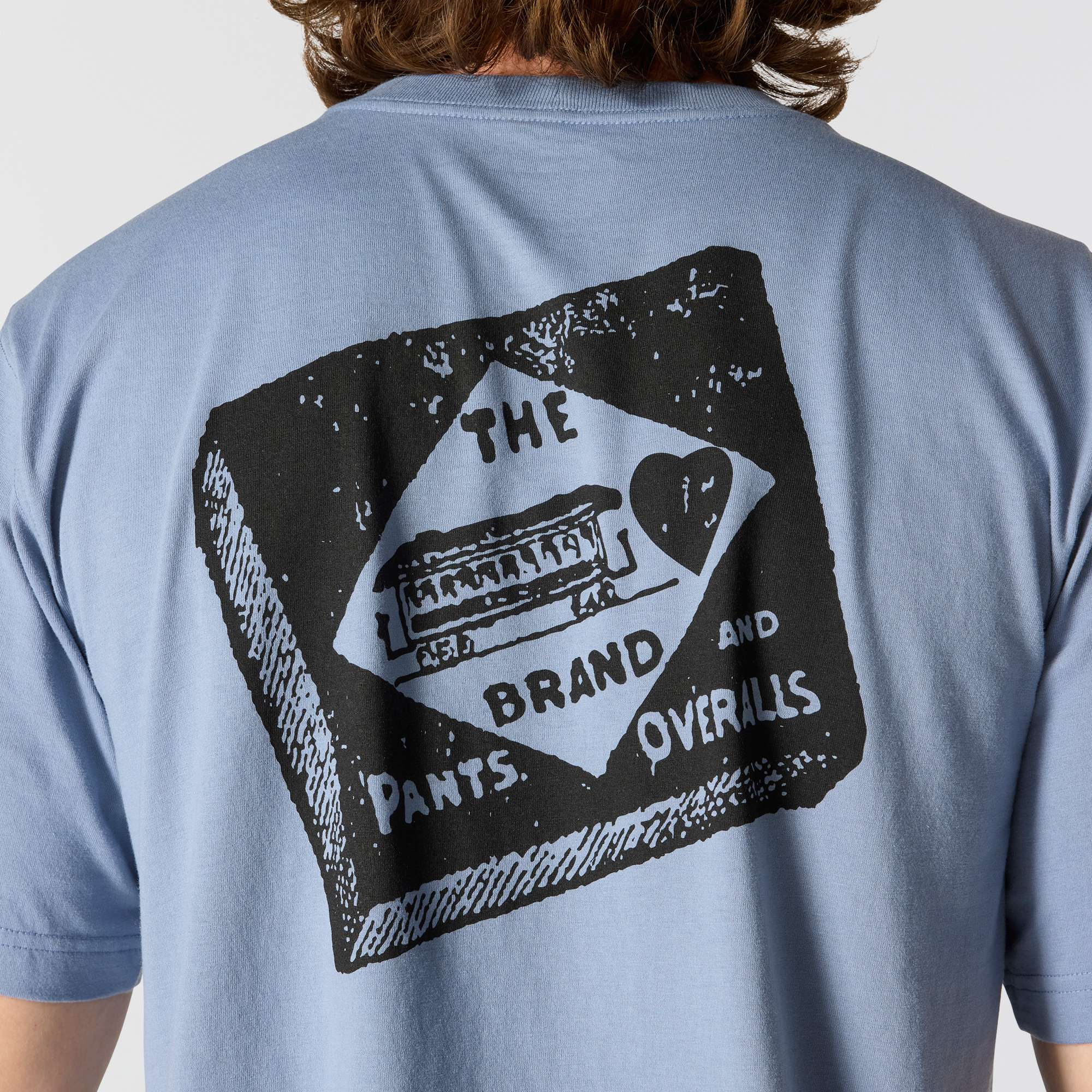 Relaxed Fit Lightweight Pocket Short-Sleeve Streetcar Graphic T-Shirt