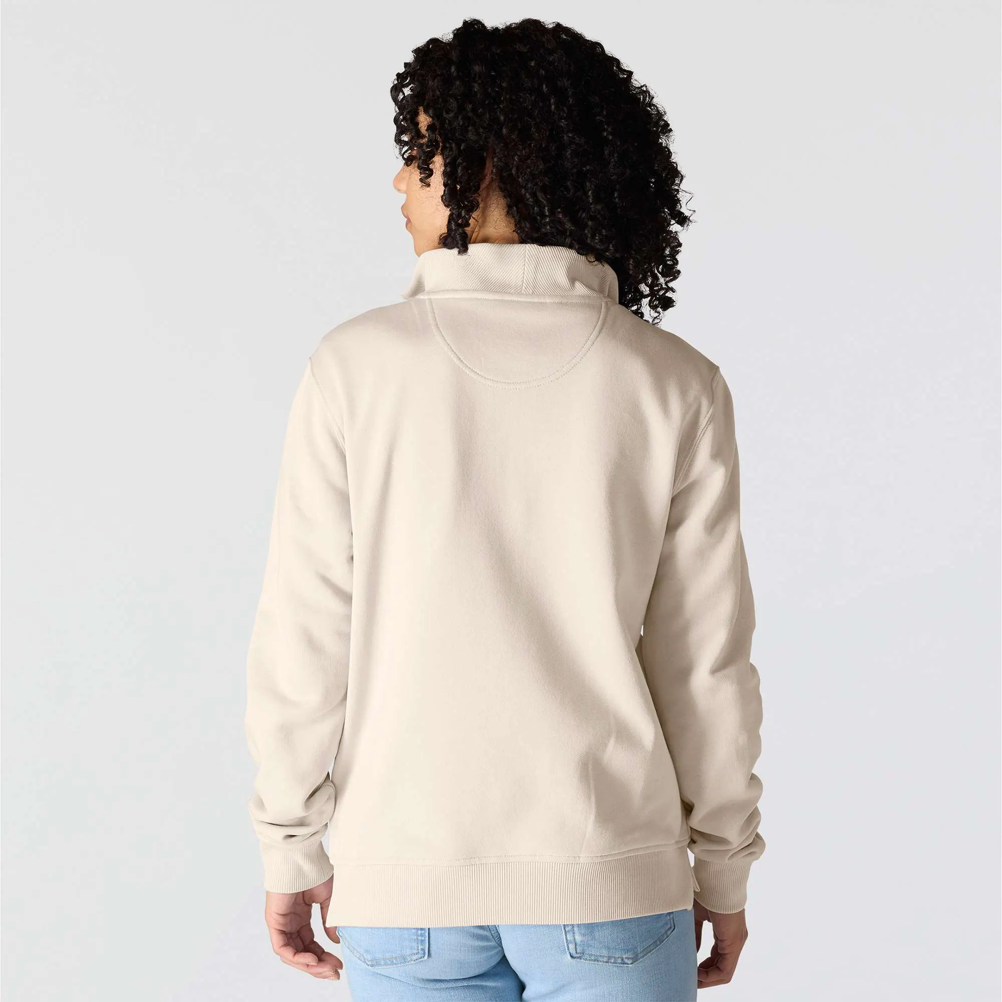 Women's TENCEL™ Fiber Series Relaxed Fit Half-Zip Sweatshirt