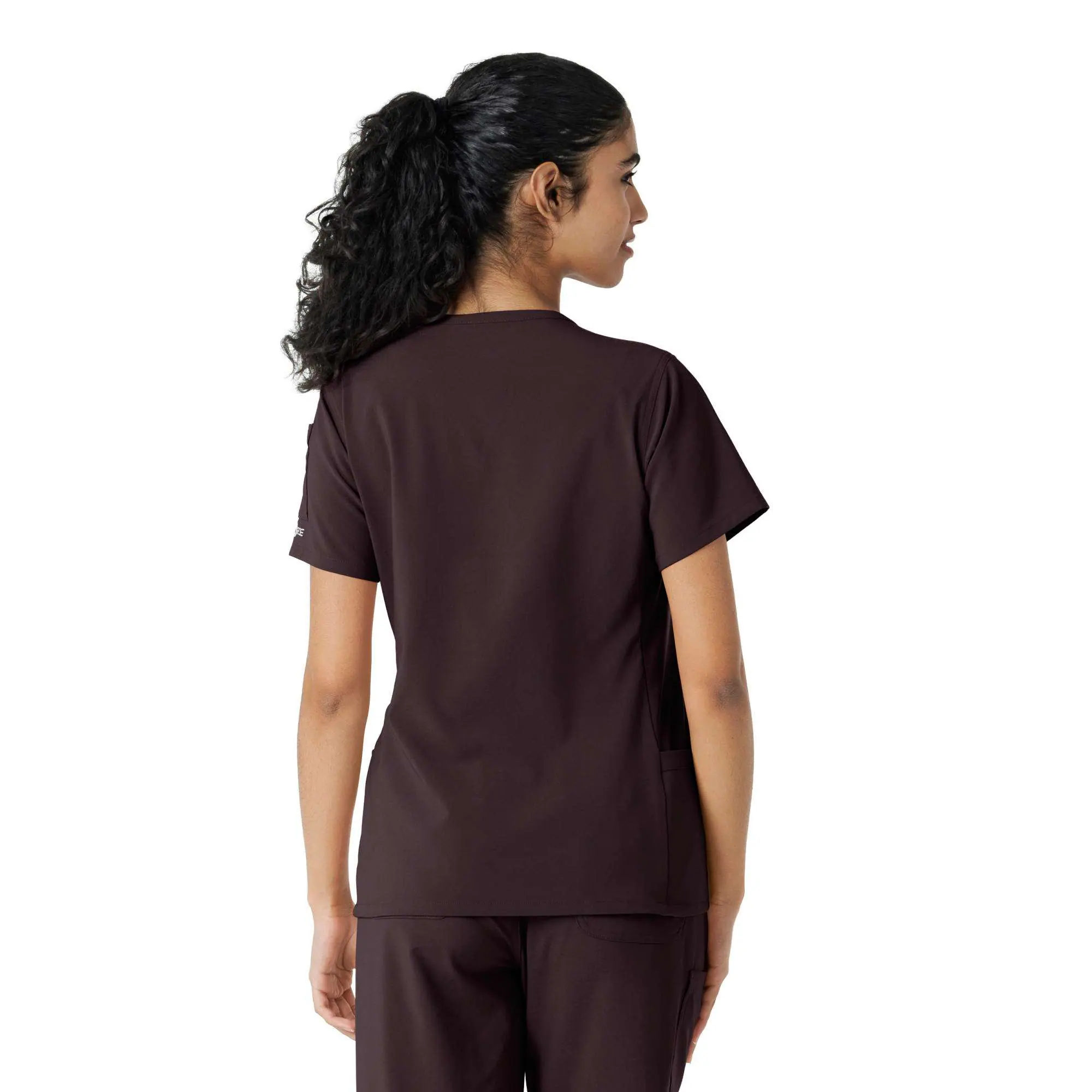 Women's Force Cross-Flex Knit Panel Scrub Top
