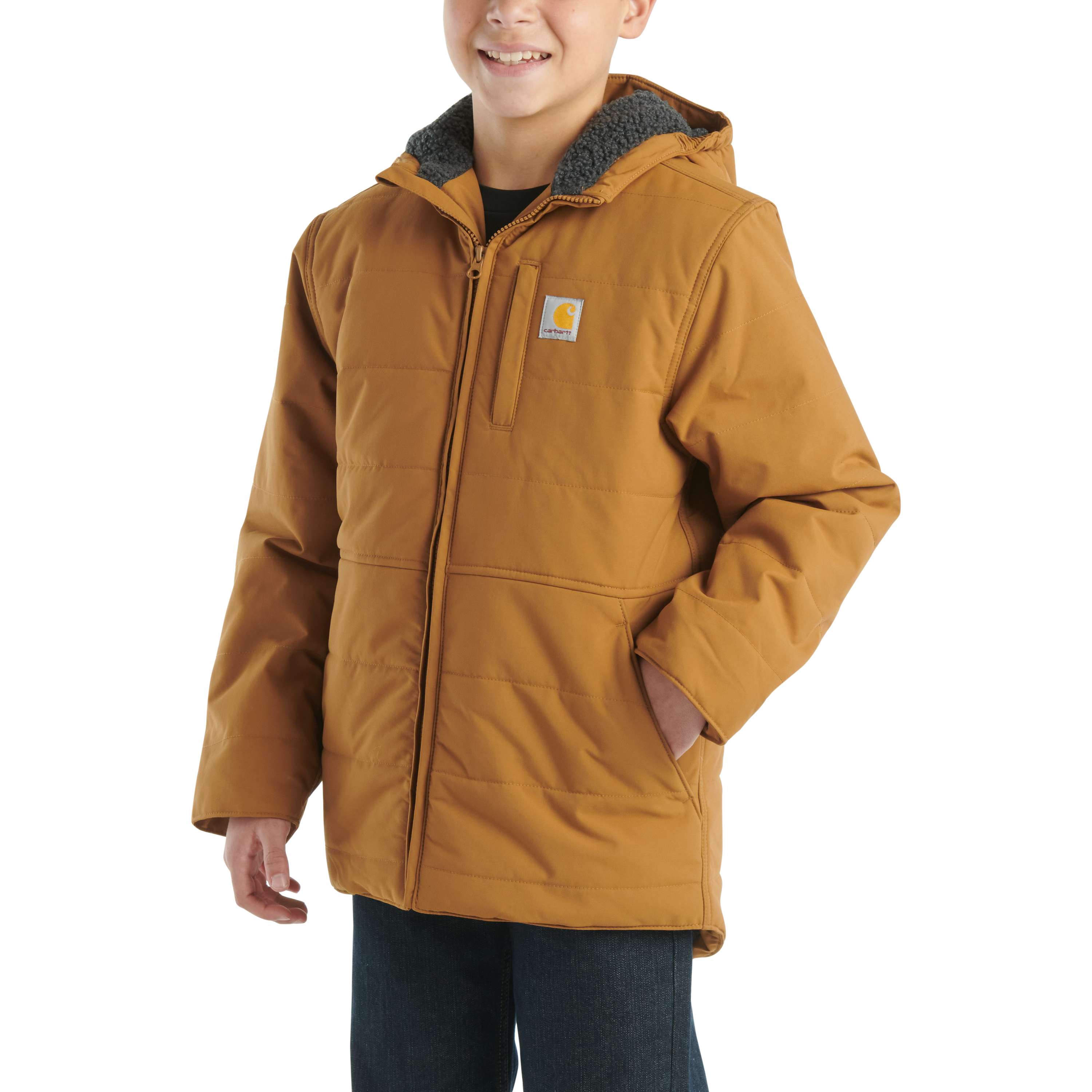 Boys' Montana Insulated Hooded Jacket (Child/Youth)