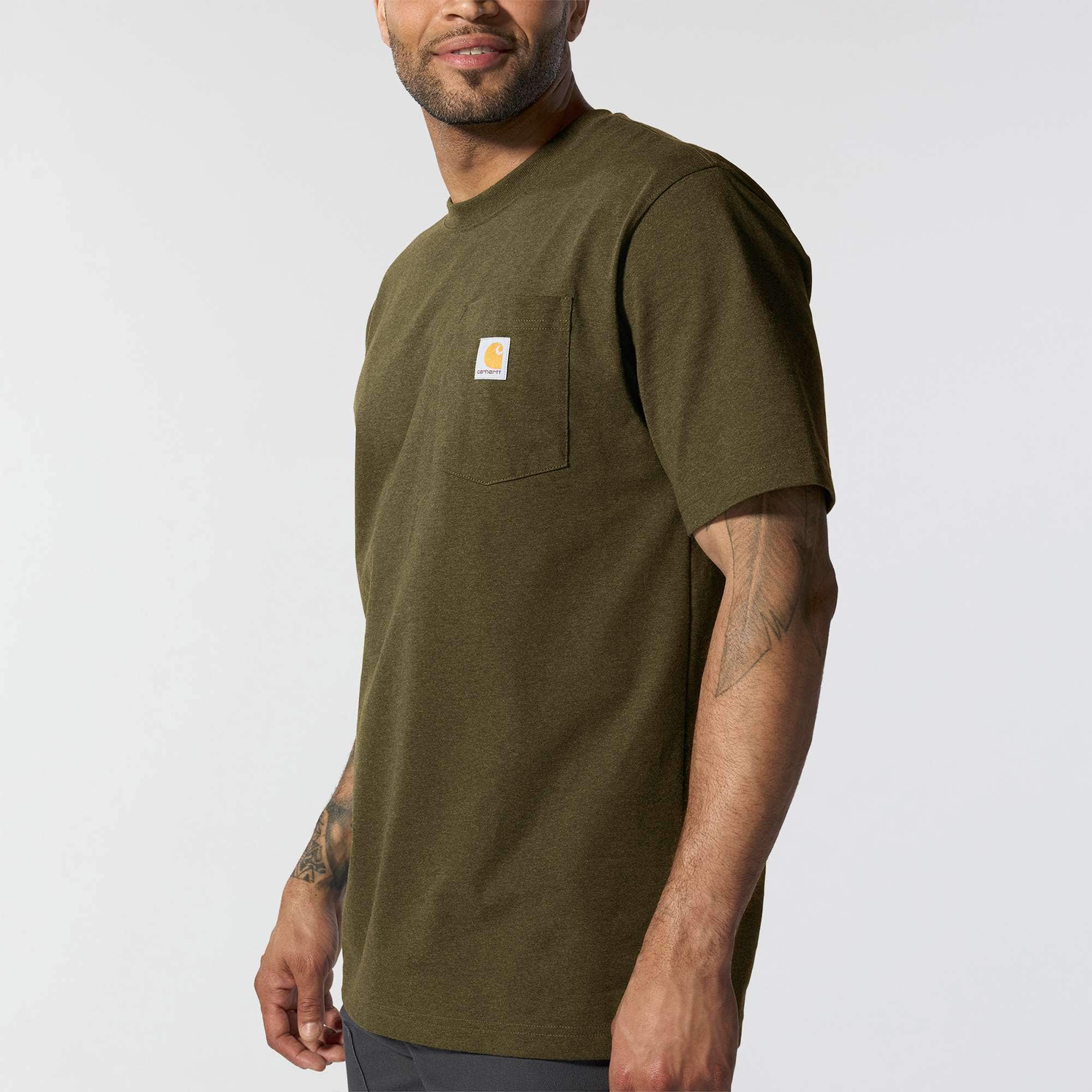 Loose Fit Heavyweight Short-Sleeve Pocket T-Shirt