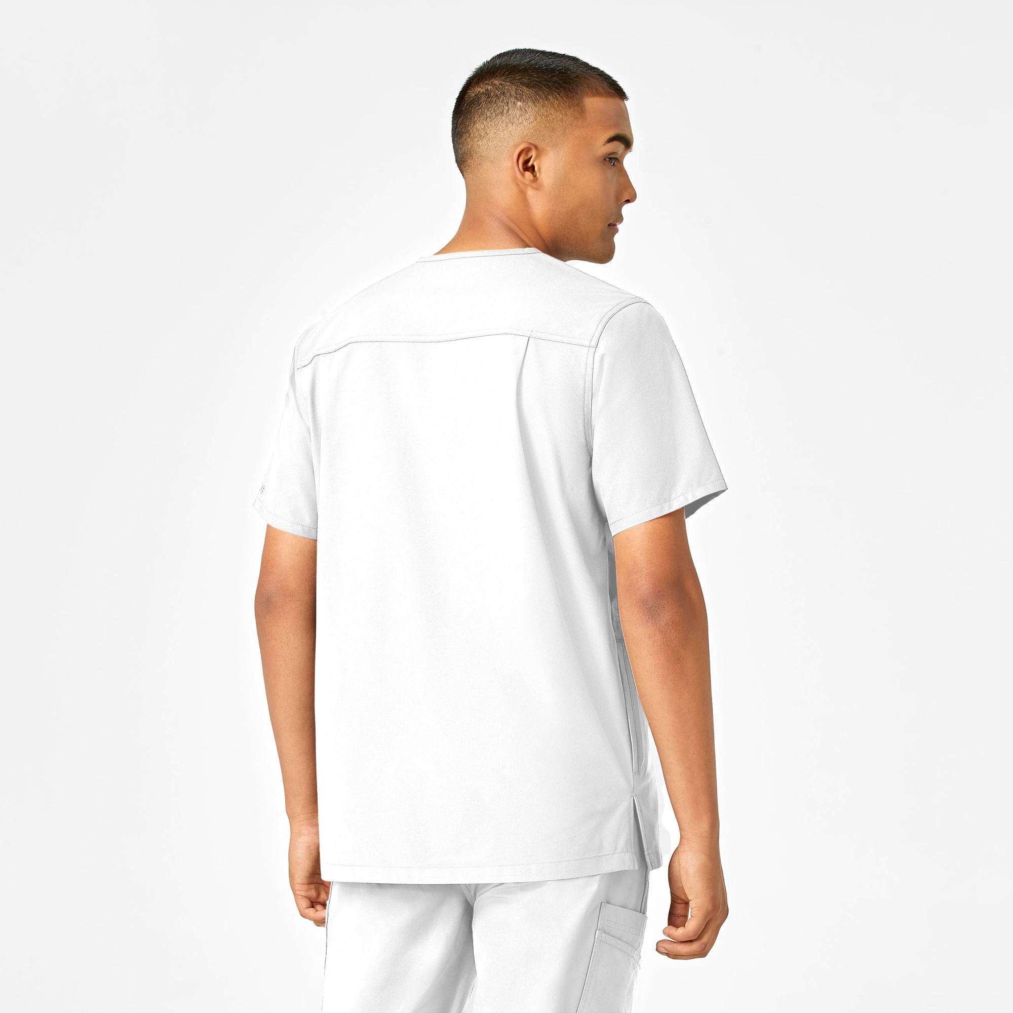 Force Essentials V-Neck Shirttail Scrub Top